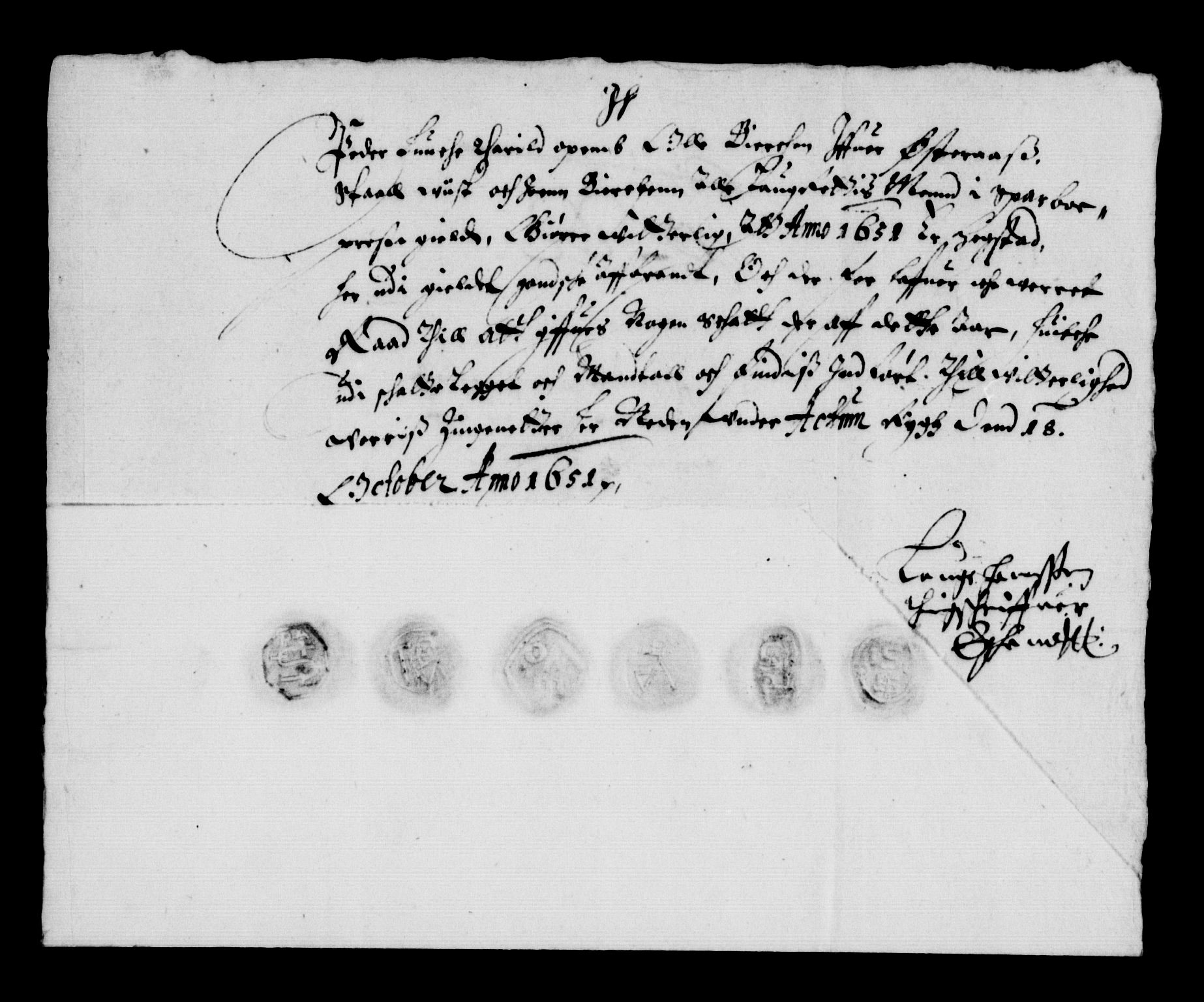 Rentekammeret inntil 1814, Reviderte regnskaper, Lensregnskaper, AV/RA-EA-5023/R/Rb/Rbw/L0105: Trondheim len, 1651