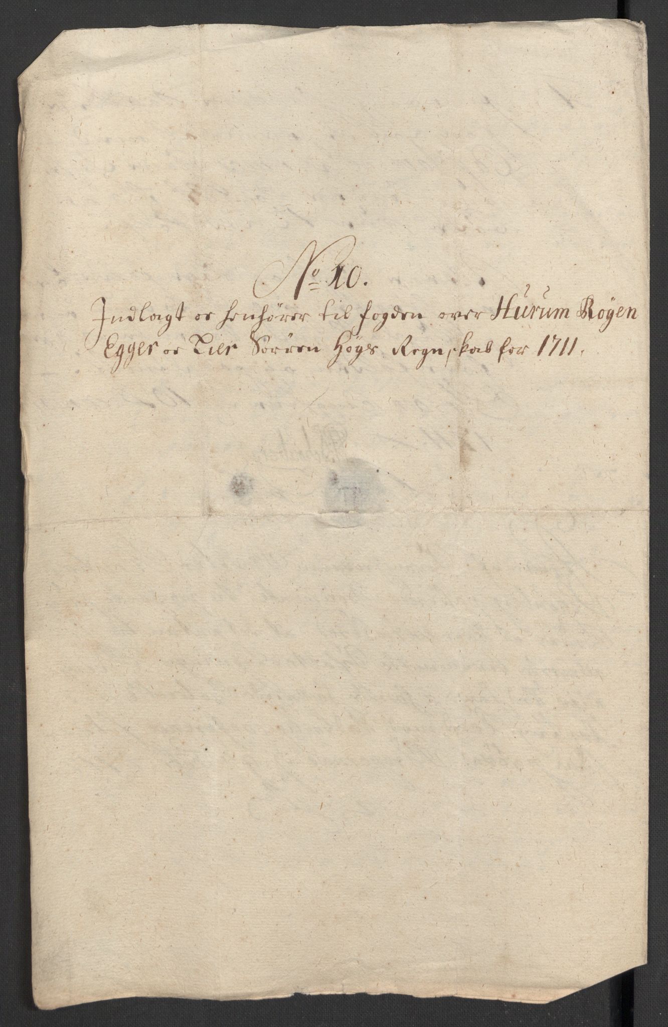 Rentekammeret inntil 1814, Reviderte regnskaper, Fogderegnskap, RA/EA-4092/R31/L1705: Fogderegnskap Hurum, Røyken, Eiker, Lier og Buskerud, 1711, s. 44