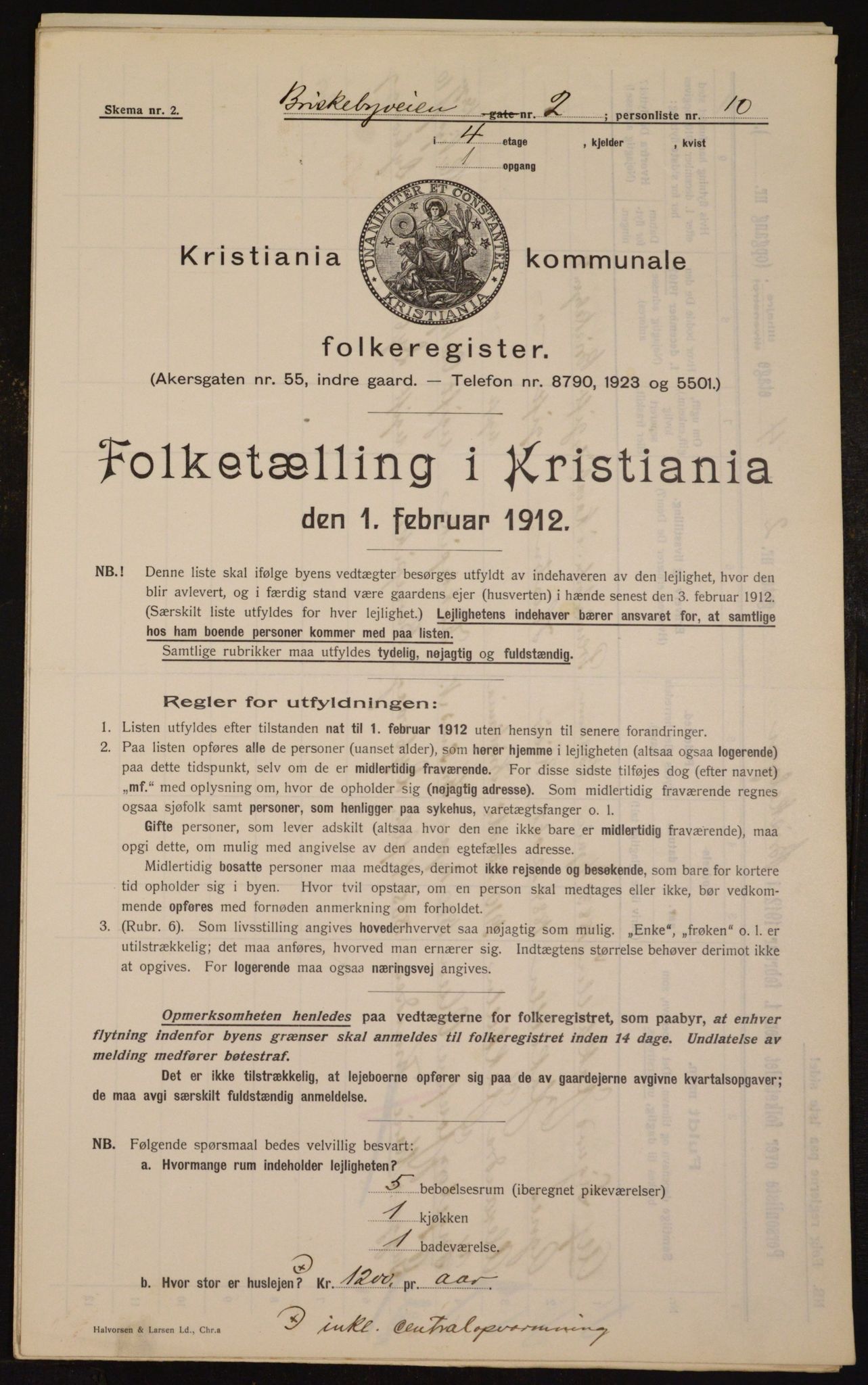 OBA, Kommunal folketelling 1.2.1912 for Kristiania, 1912, s. 9037