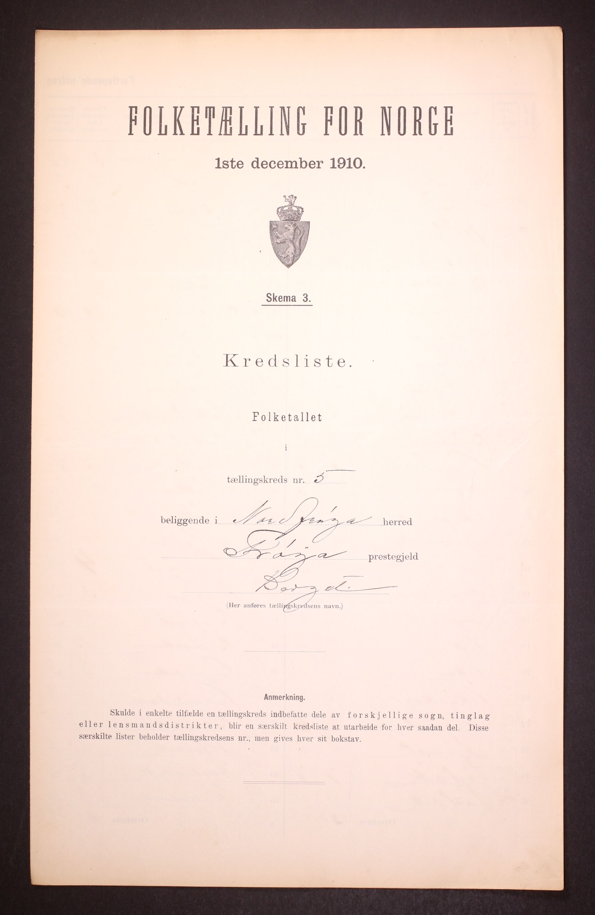 RA, Folketelling 1910 for 1620 Nord-Frøya herred, 1910, s. 16