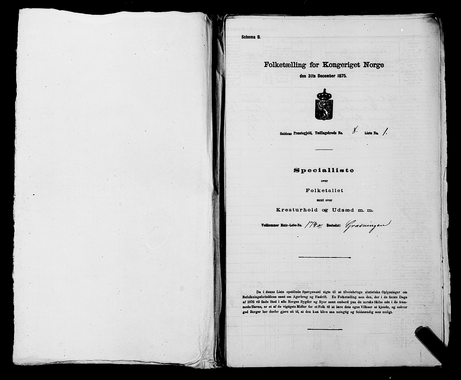 SAKO, Folketelling 1875 for 0819P Holla prestegjeld, 1875, s. 962