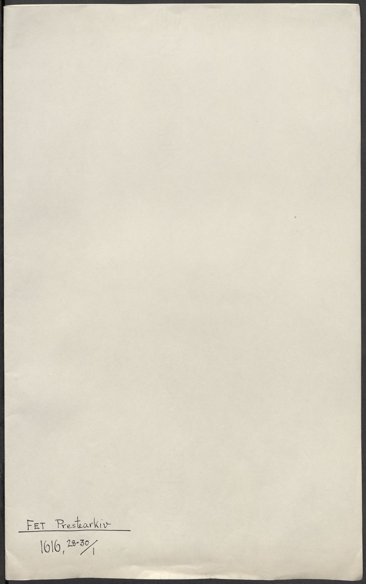 Riksarkivets diplomsamling, AV/RA-EA-5965/F15/L0008: Prestearkiv - Akershus, 1581-1619, s. 141