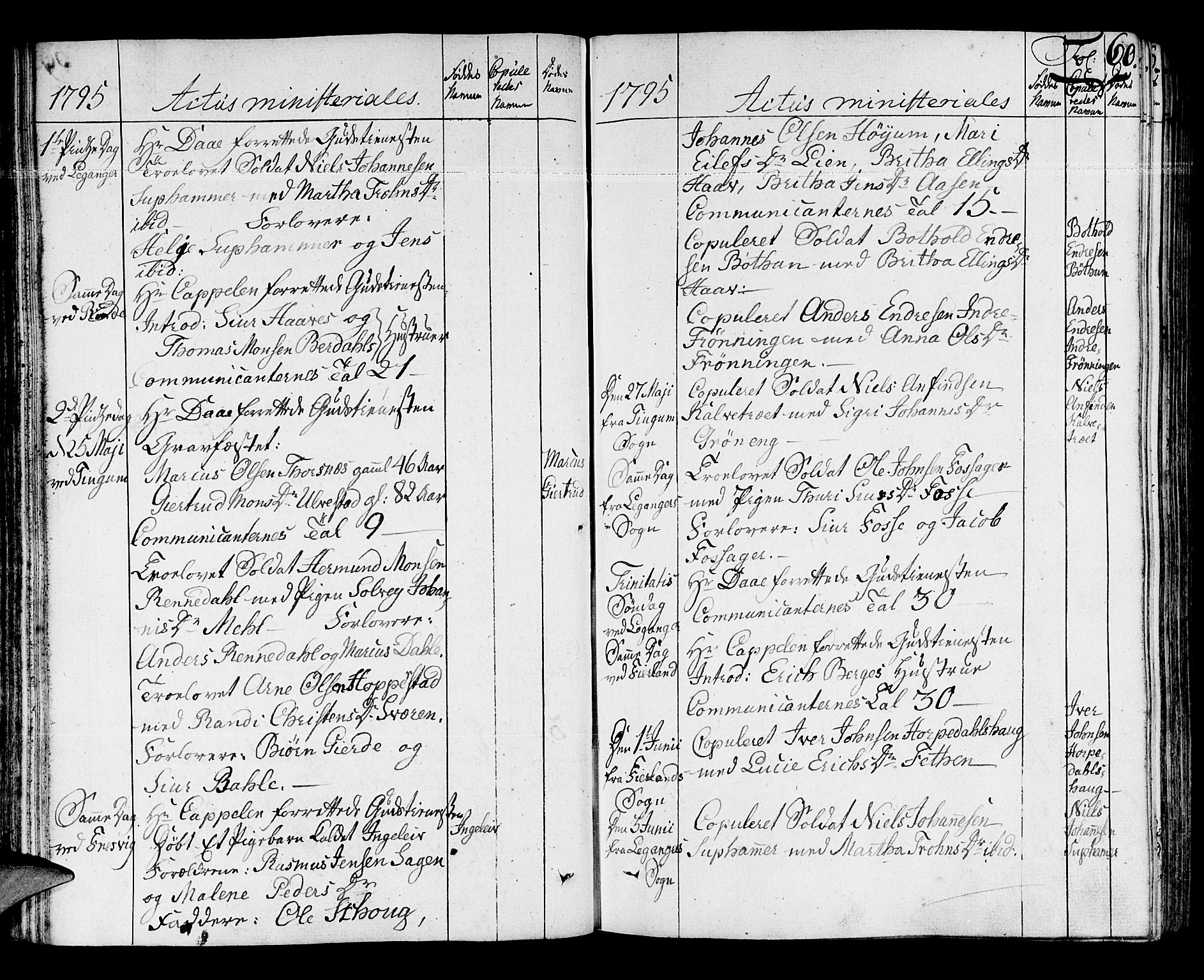 Leikanger sokneprestembete, AV/SAB-A-81001/H/Haa/Haaa/L0005: Ministerialbok nr. A 5, 1792-1809, s. 60
