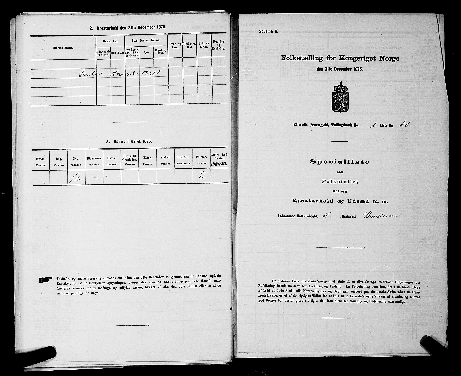 RA, Folketelling 1875 for 0237P Eidsvoll prestegjeld, 1875, s. 363