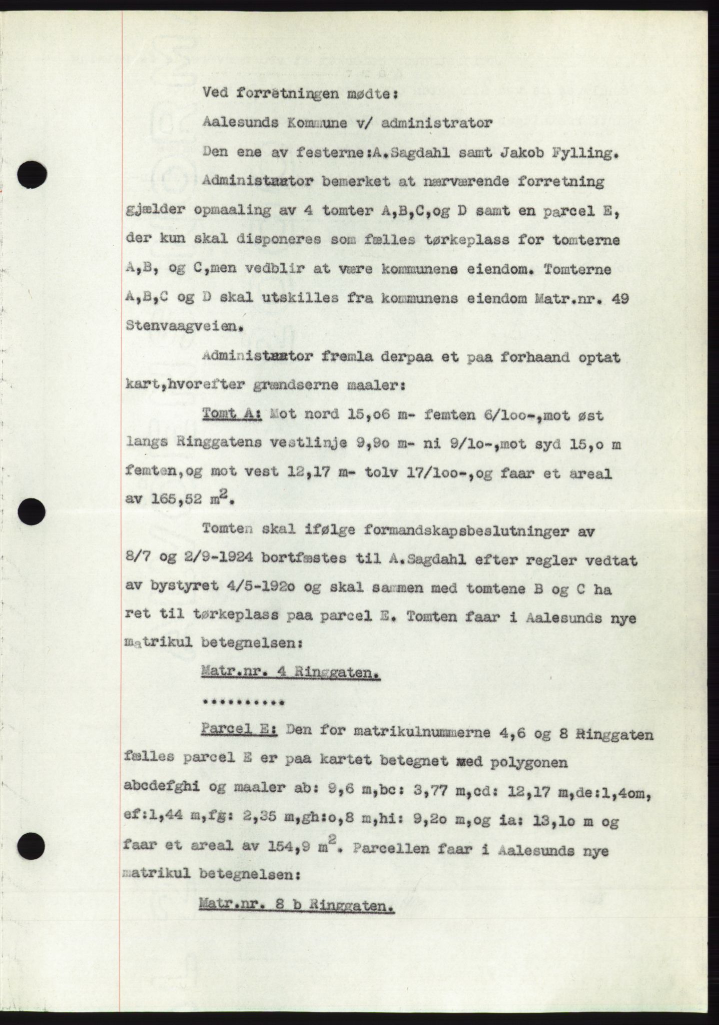 Ålesund byfogd, AV/SAT-A-4384: Pantebok nr. 32, 1934-1935, Tingl.dato: 18.10.1935