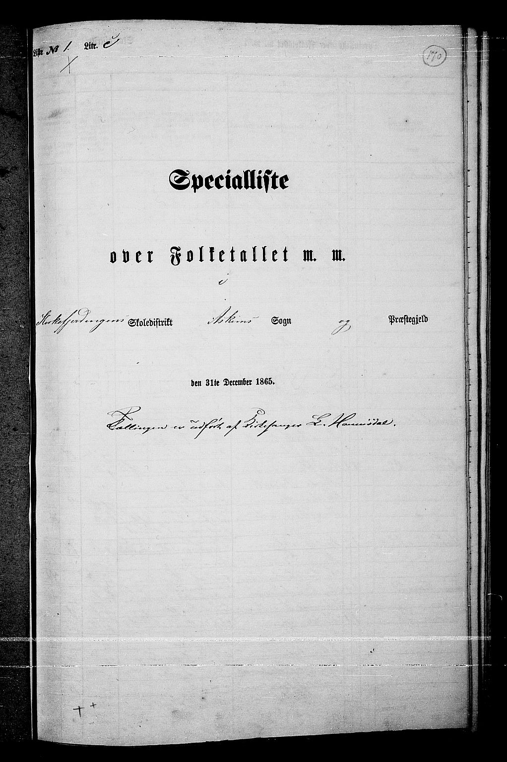 RA, Folketelling 1865 for 0124P Askim prestegjeld, 1865, s. 33