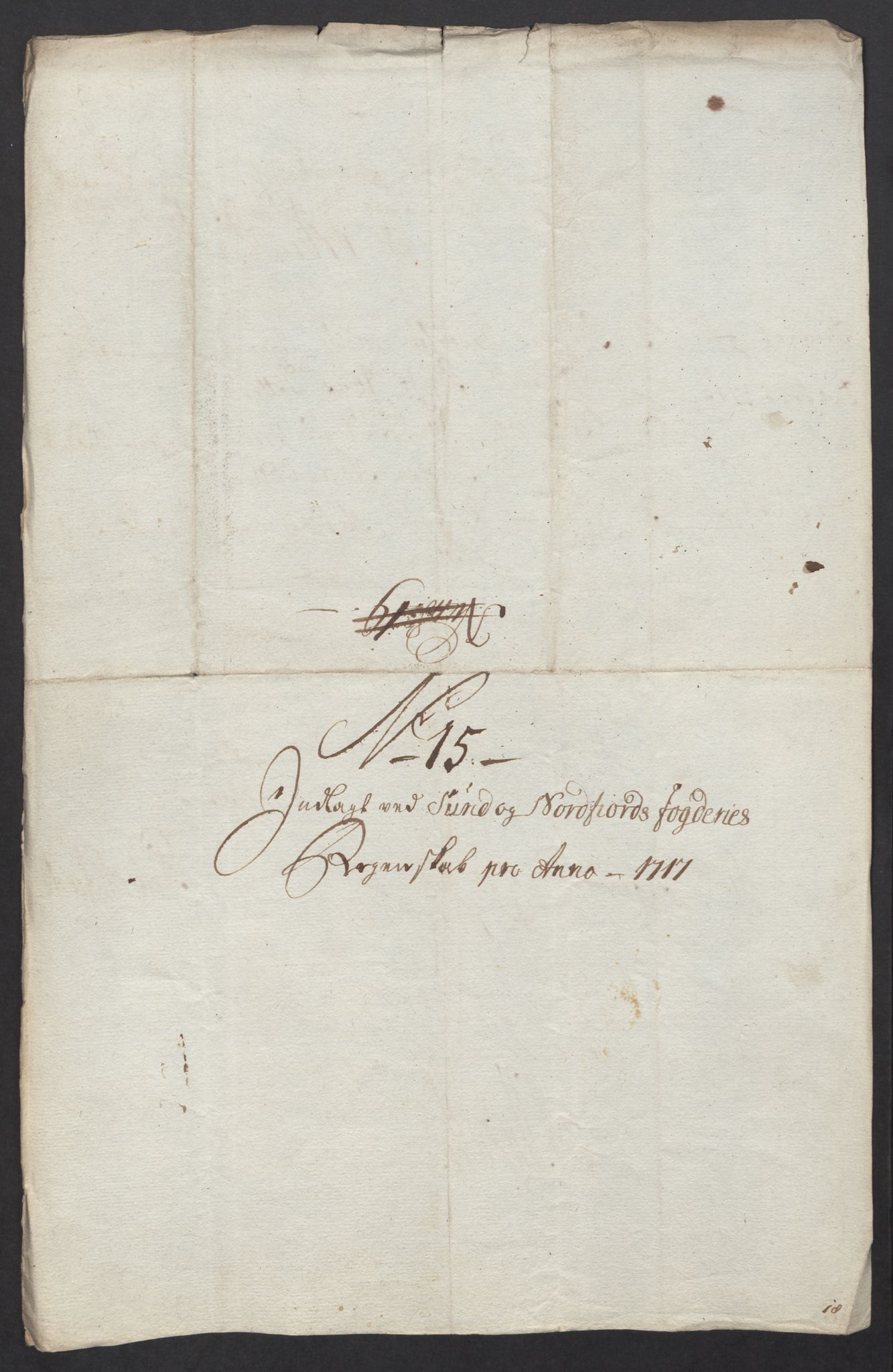 Rentekammeret inntil 1814, Reviderte regnskaper, Fogderegnskap, RA/EA-4092/R53/L3441: Fogderegnskap Sunn- og Nordfjord, 1717-1718, s. 124