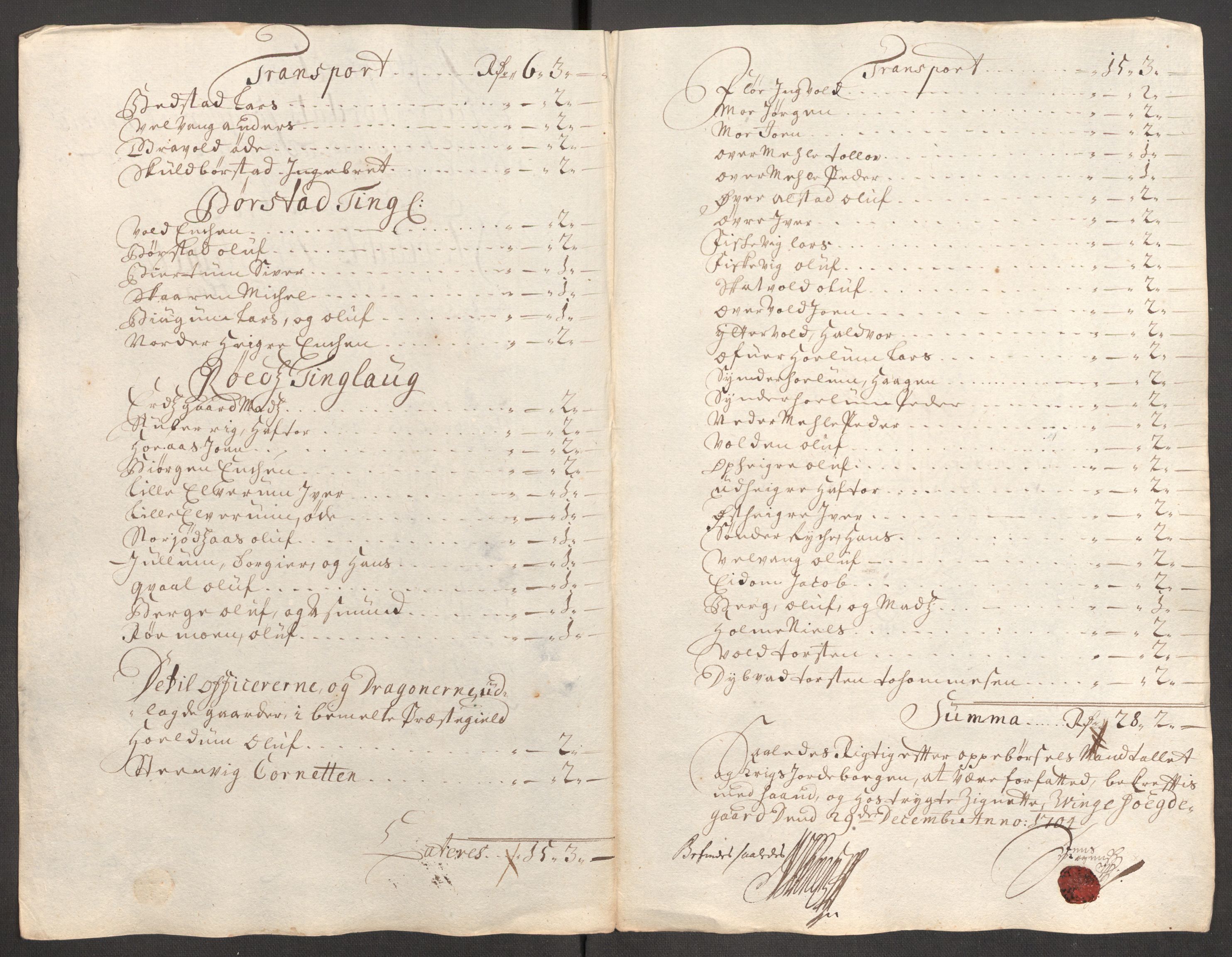 Rentekammeret inntil 1814, Reviderte regnskaper, Fogderegnskap, AV/RA-EA-4092/R62/L4195: Fogderegnskap Stjørdal og Verdal, 1704, s. 126