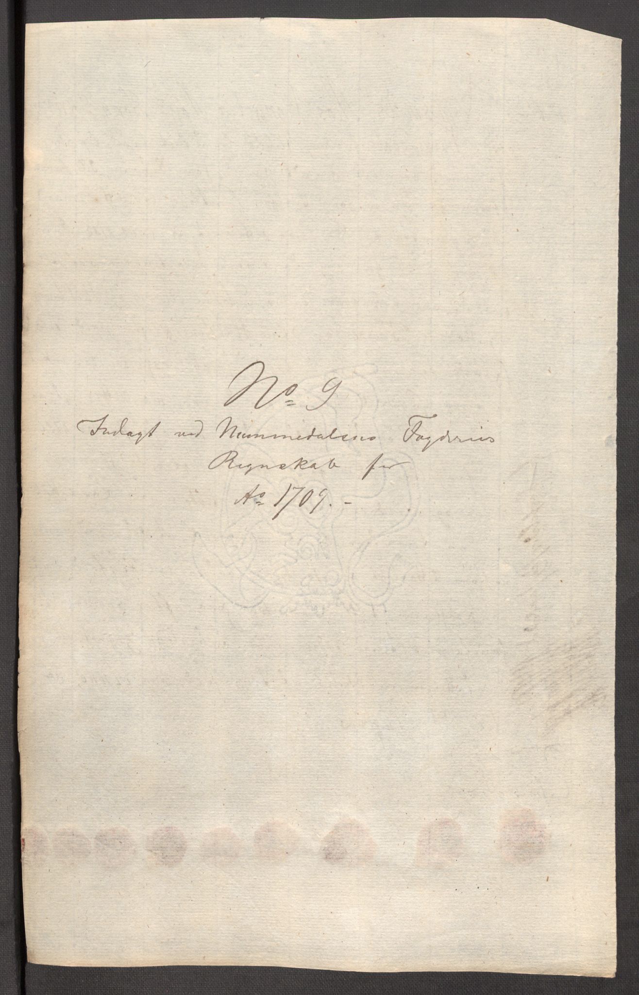 Rentekammeret inntil 1814, Reviderte regnskaper, Fogderegnskap, RA/EA-4092/R64/L4431: Fogderegnskap Namdal, 1709-1710, s. 126