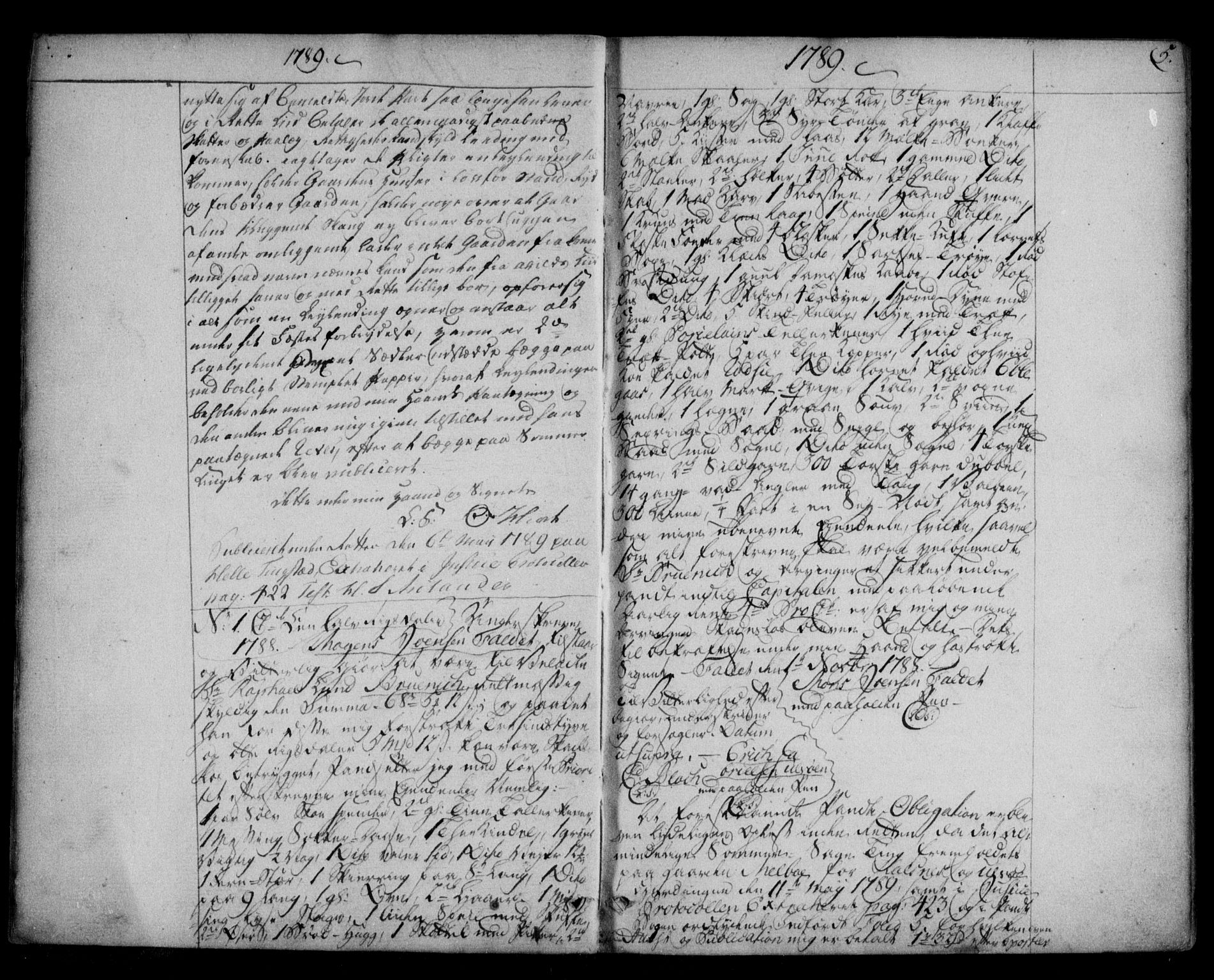 Vesterålen sorenskriveri, SAT/A-4180/1/2/2Ca/L0002: Pantebok nr. B, 1789-1795, s. 5