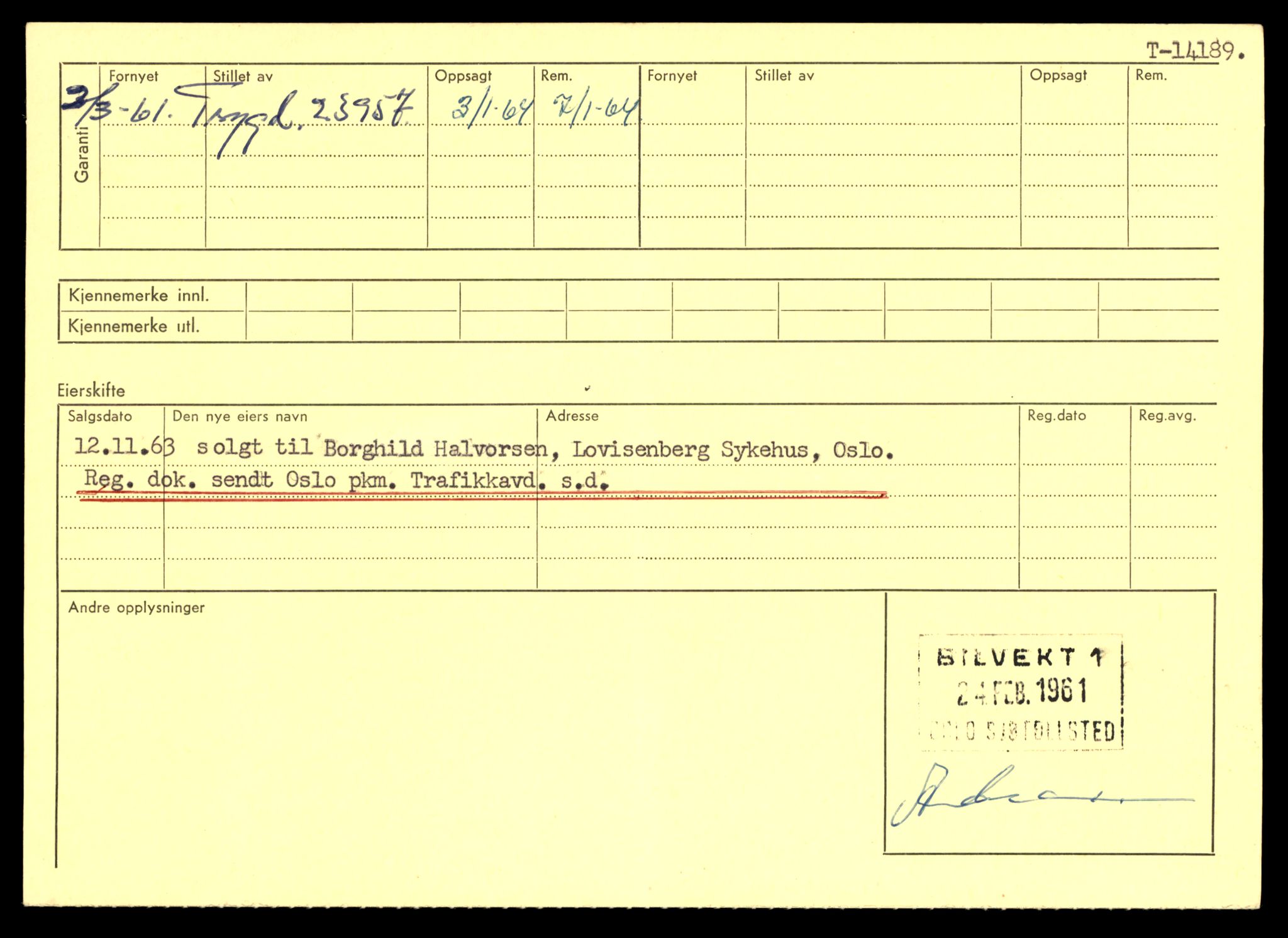Møre og Romsdal vegkontor - Ålesund trafikkstasjon, AV/SAT-A-4099/F/Fe/L0043: Registreringskort for kjøretøy T 14080 - T 14204, 1927-1998, s. 2868