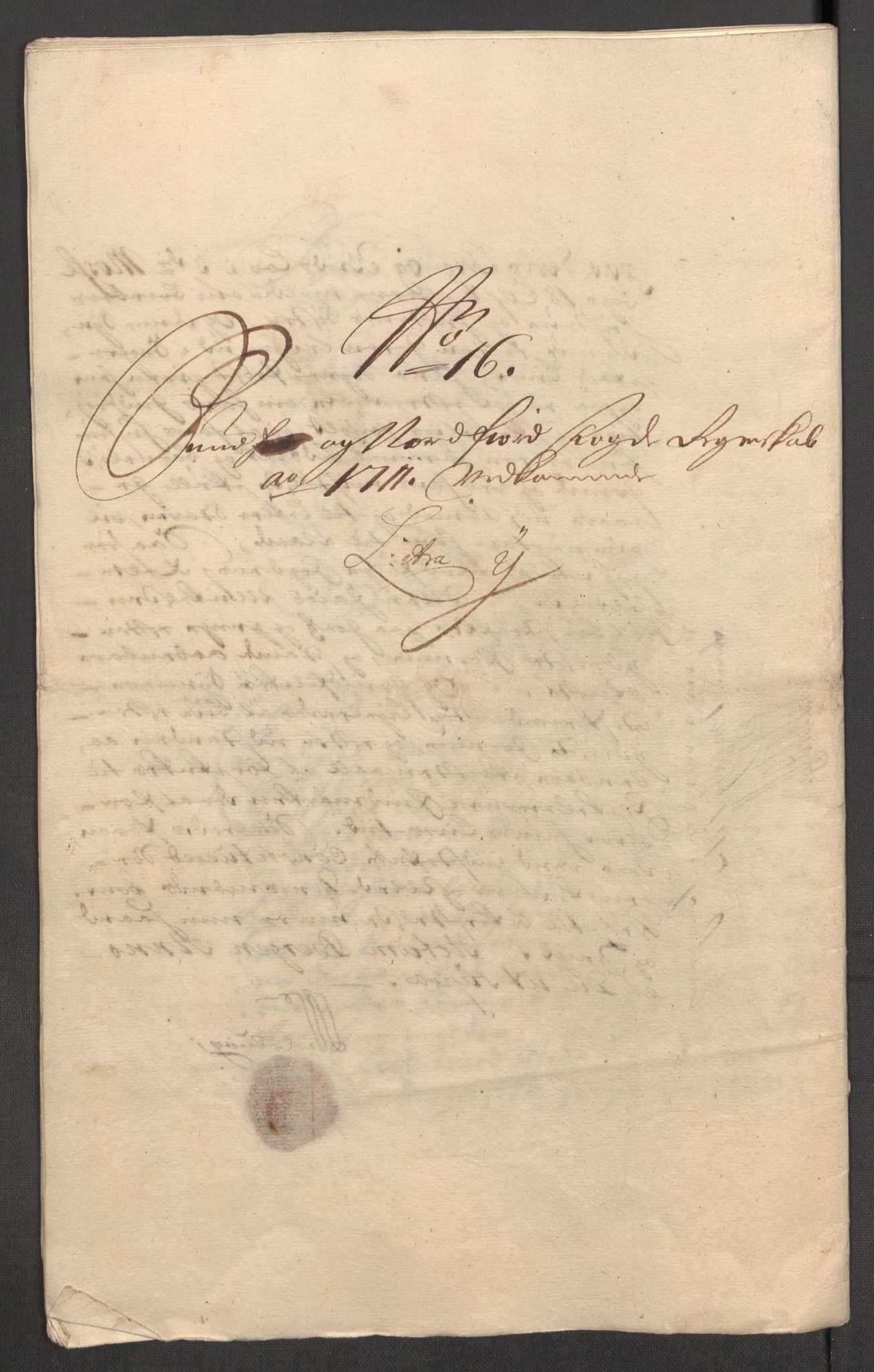 Rentekammeret inntil 1814, Reviderte regnskaper, Fogderegnskap, RA/EA-4092/R53/L3433: Fogderegnskap Sunn- og Nordfjord, 1710-1711, s. 487