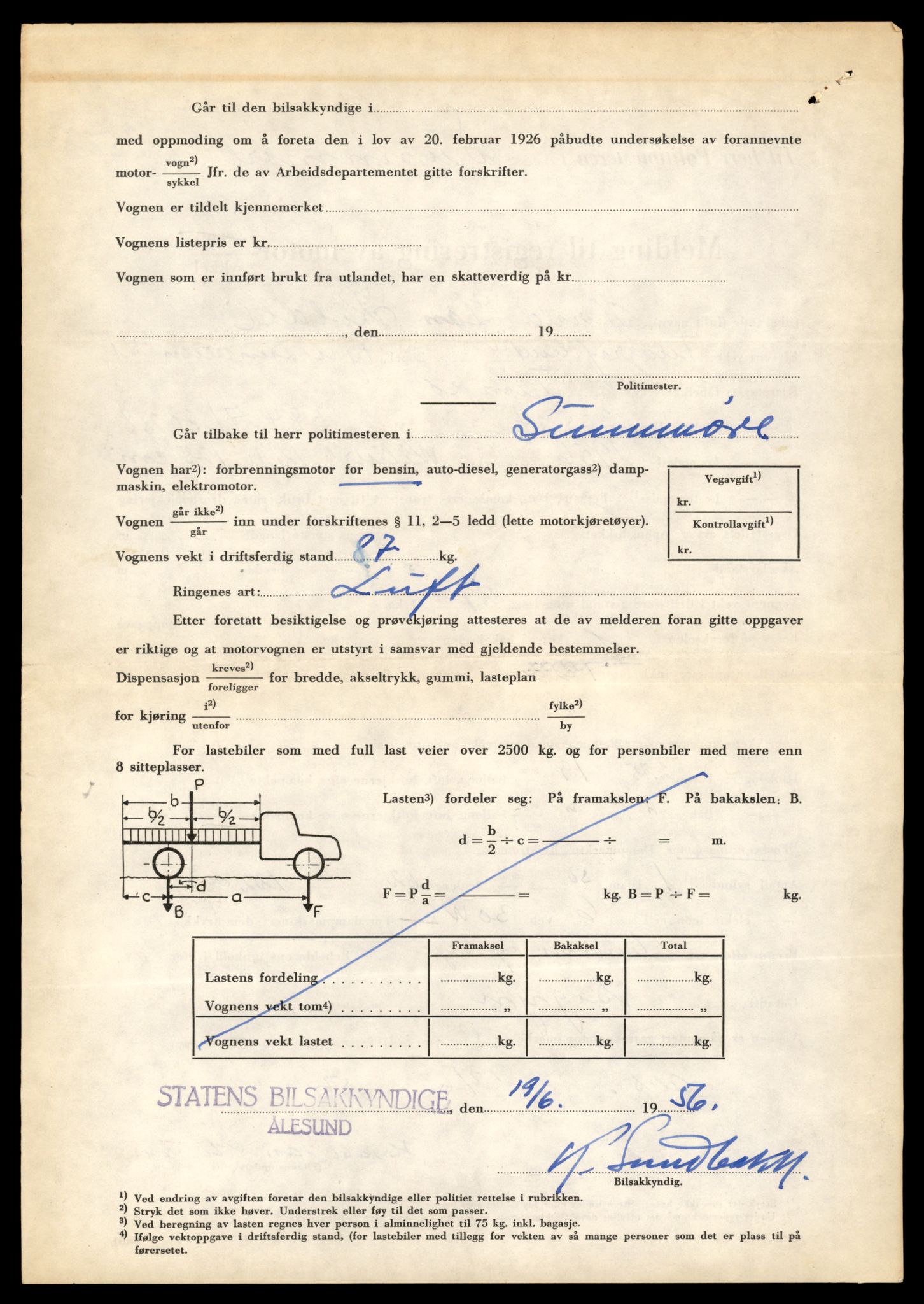 Møre og Romsdal vegkontor - Ålesund trafikkstasjon, AV/SAT-A-4099/F/Fe/L0039: Registreringskort for kjøretøy T 13361 - T 13530, 1927-1998, s. 2639