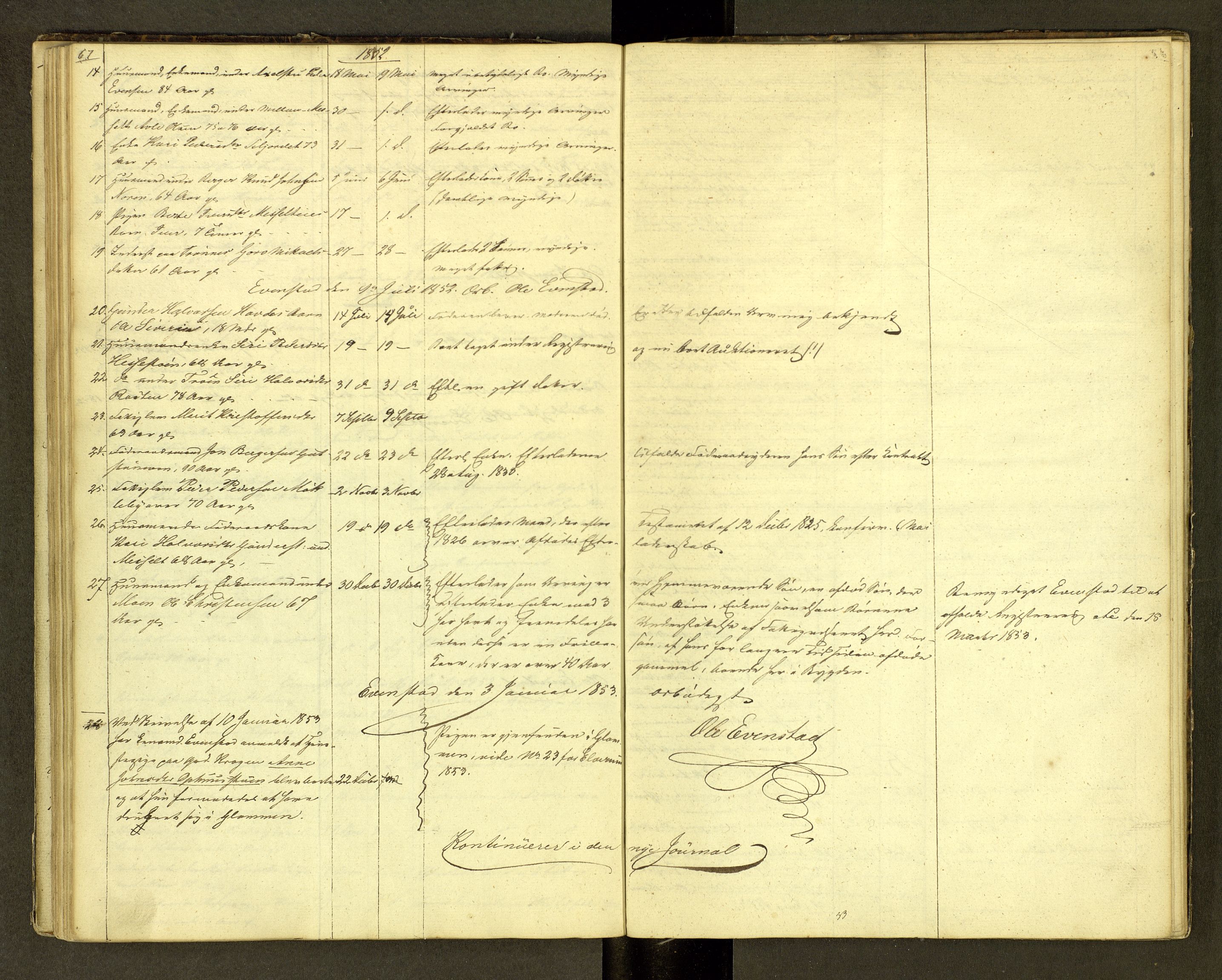 Sør-Østerdal sorenskriveri, AV/SAH-TING-018/J/Jg/L0001: Dødsfallsjournal, 1844-1853