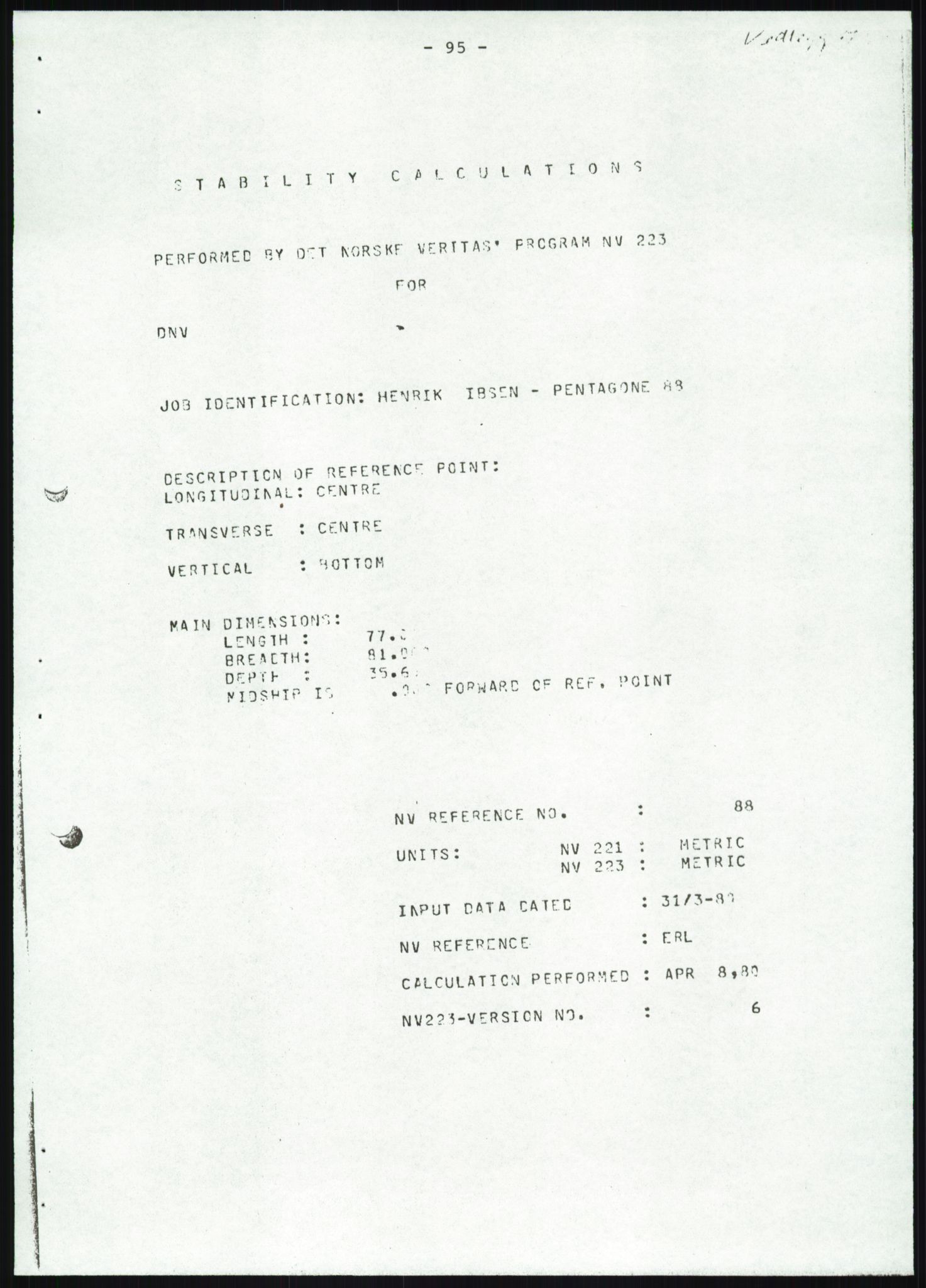 Justisdepartementet, Granskningskommisjonen ved Alexander Kielland-ulykken 27.3.1980, AV/RA-S-1165/D/L0019: S Værforhold (Doku.liste + S1-S5 av 5)/ T (T1-T2)/ U Stabilitet (Doku.liste + U1-U5 av 5), 1980-1981, s. 917
