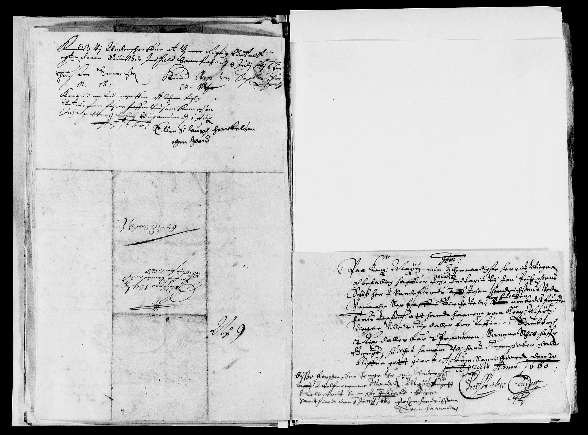 Rentekammeret inntil 1814, Reviderte regnskaper, Lensregnskaper, AV/RA-EA-5023/R/Rb/Rbl/L0012: Brunla len, 1658-1660