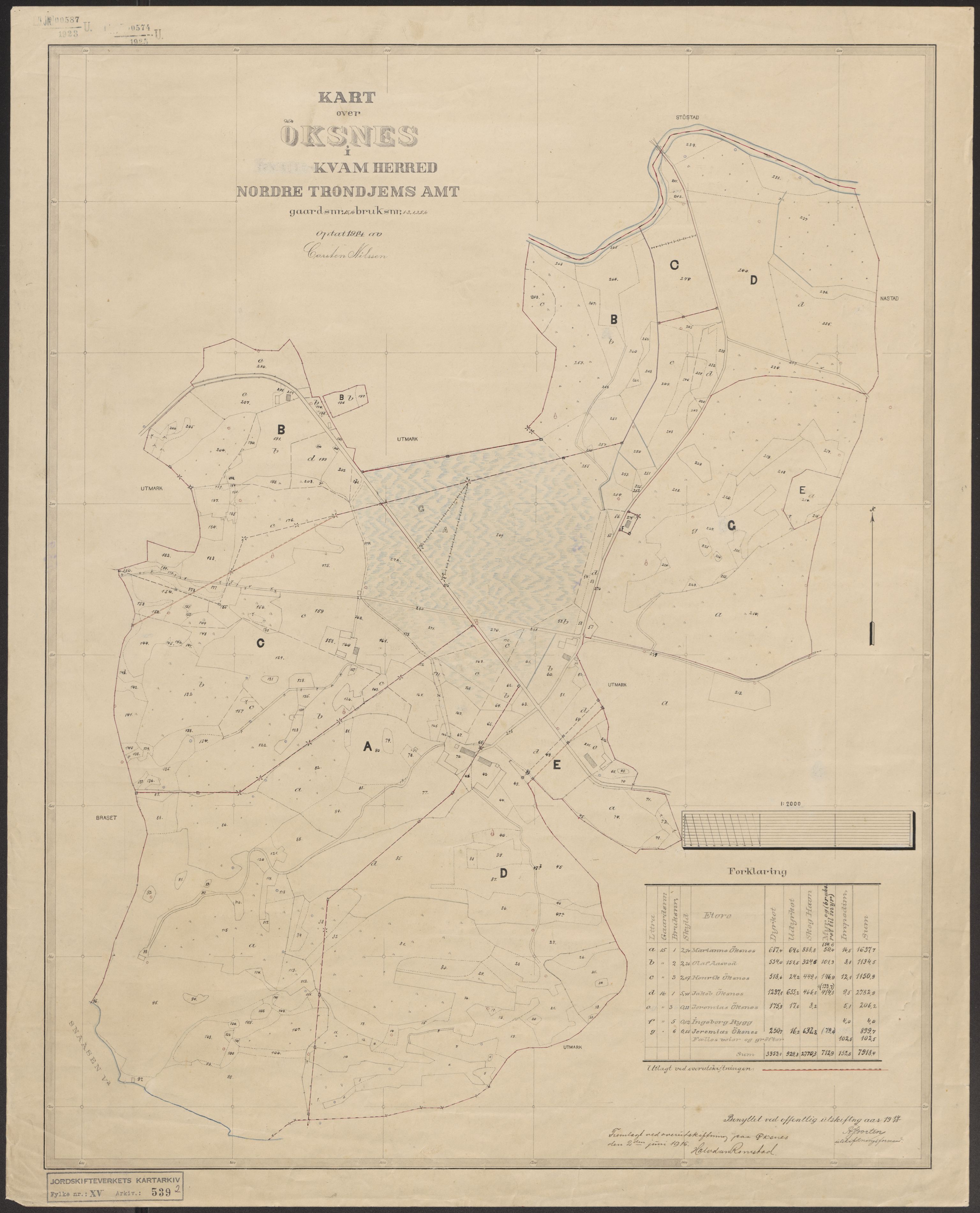 Jordskifteverkets kartarkiv, AV/RA-S-3929/T, 1859-1988, s. 685