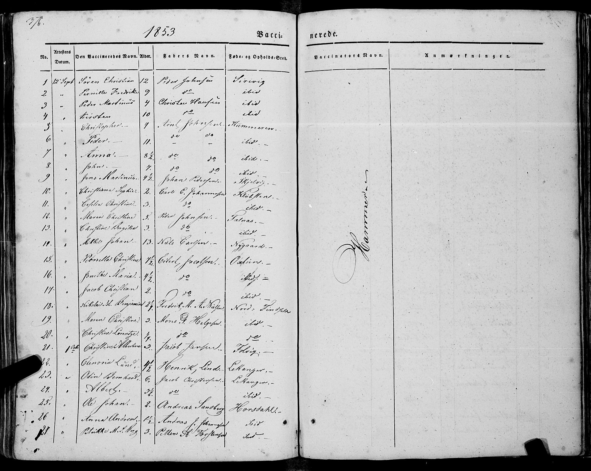 Ministerialprotokoller, klokkerbøker og fødselsregistre - Nordland, AV/SAT-A-1459/805/L0097: Ministerialbok nr. 805A04, 1837-1861, s. 376