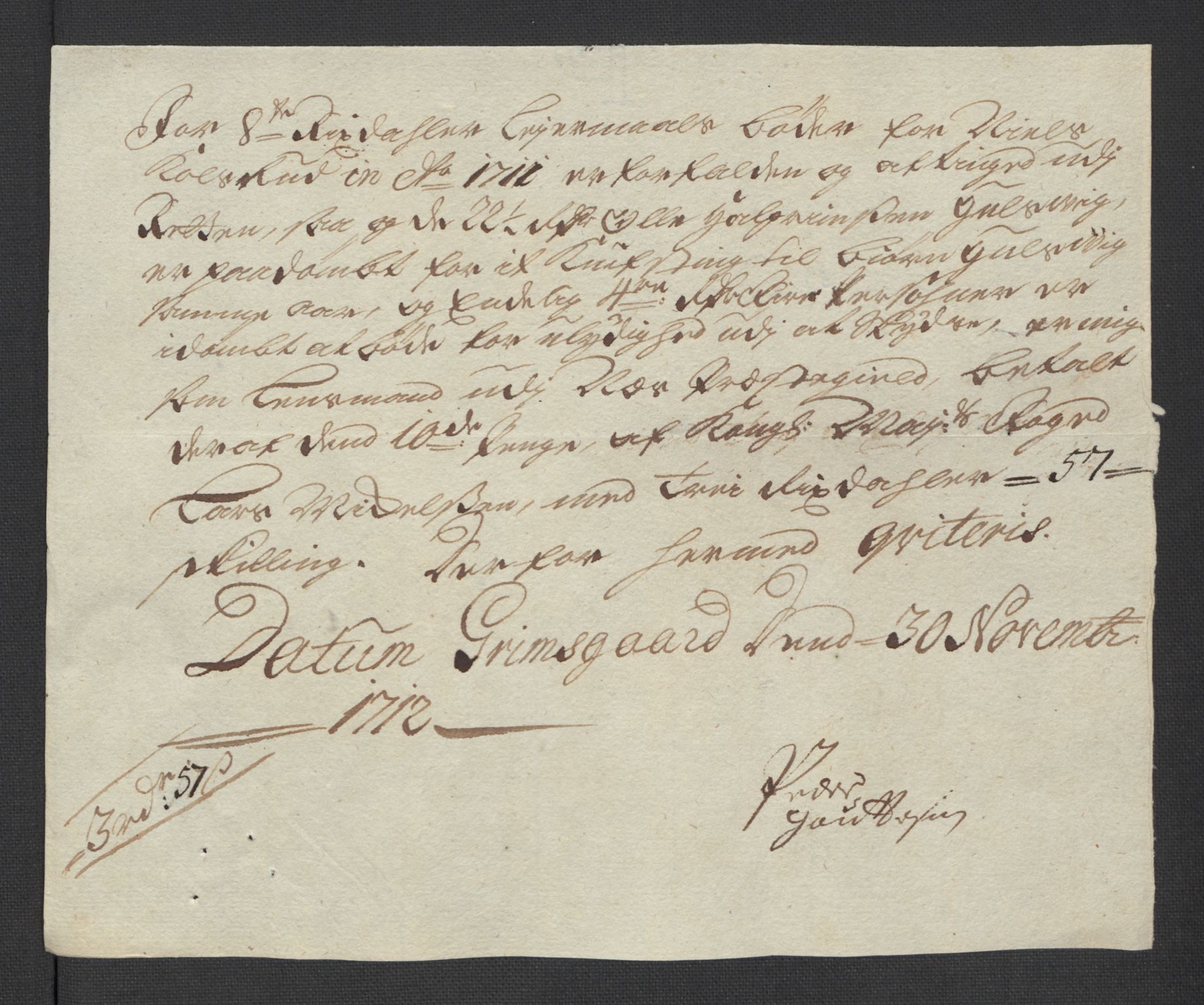 Rentekammeret inntil 1814, Reviderte regnskaper, Fogderegnskap, AV/RA-EA-4092/R23/L1470: Fogderegnskap Ringerike og Hallingdal, 1712, s. 171