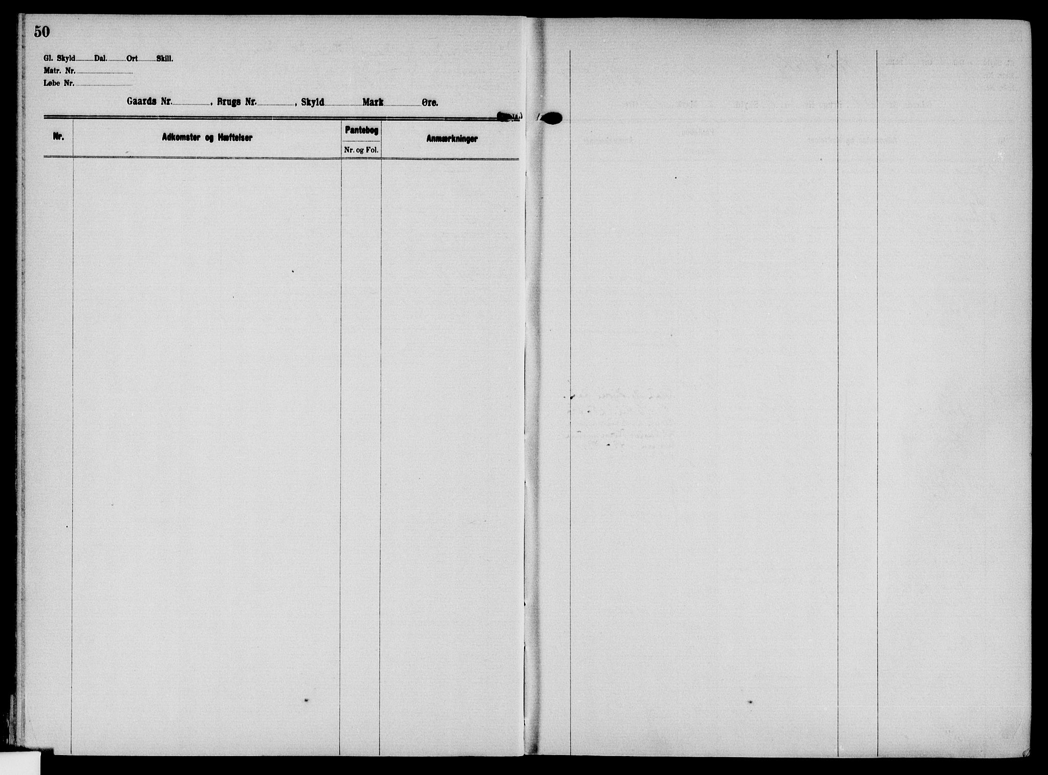 Solør tingrett, AV/SAH-TING-008/H/Ha/Hak/L0004: Panteregister nr. IV, 1900-1935, s. 50