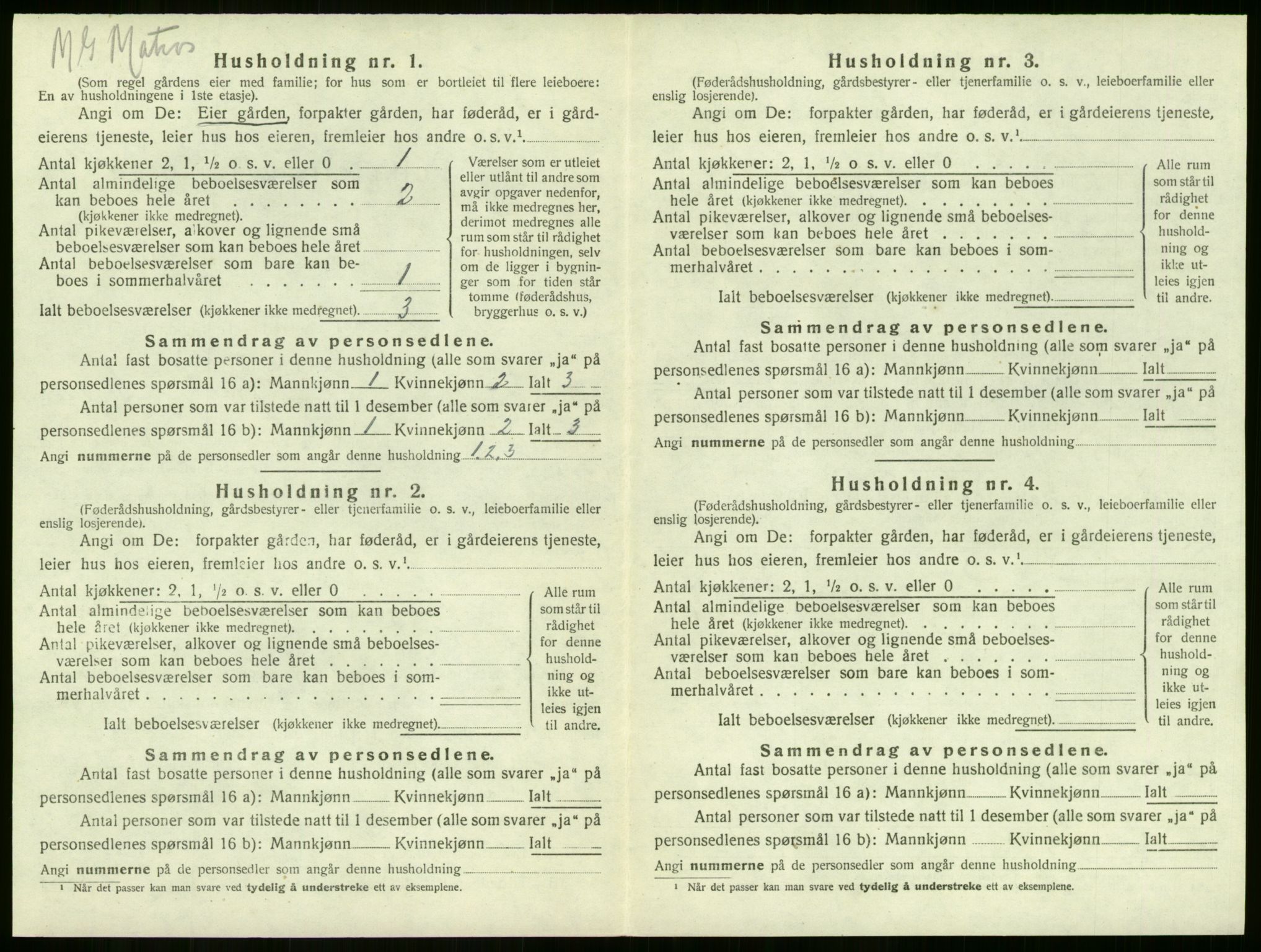 SAKO, Folketelling 1920 for 0724 Sandeherred herred, 1920, s. 1925