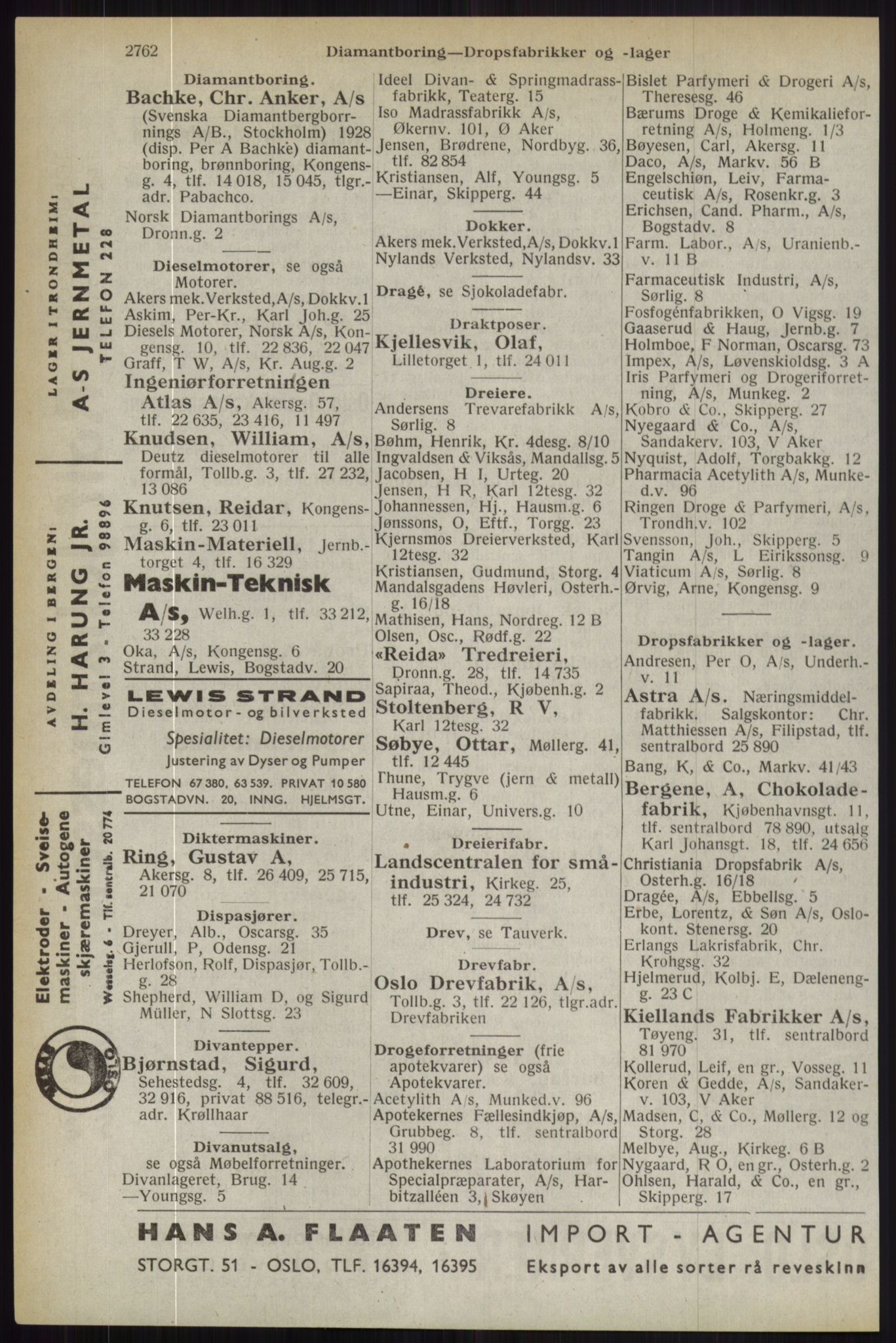 Kristiania/Oslo adressebok, PUBL/-, 1944, s. 2762