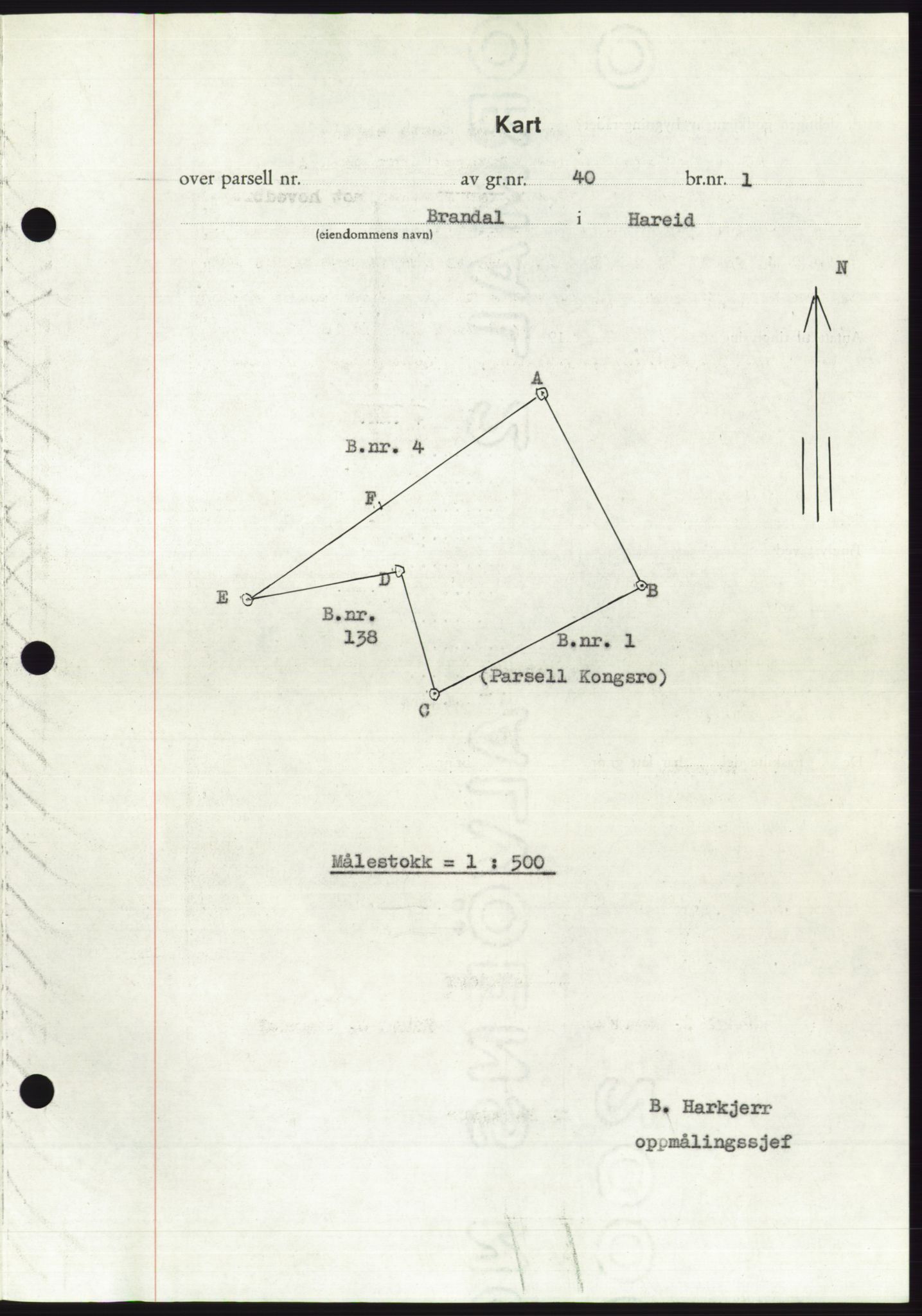 Søre Sunnmøre sorenskriveri, AV/SAT-A-4122/1/2/2C/L0104: Pantebok nr. 30A, 1956-1956, Dagboknr: 1660/1956