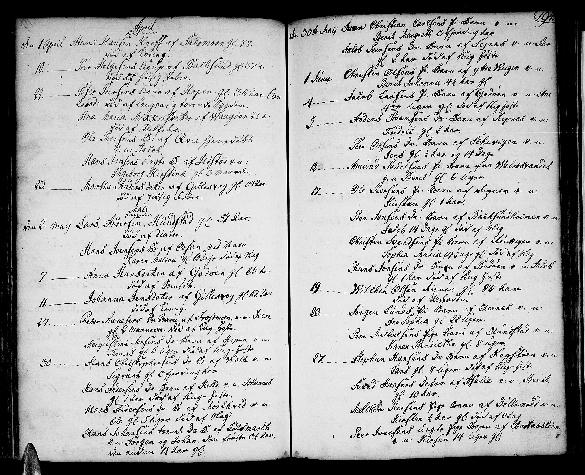 Ministerialprotokoller, klokkerbøker og fødselsregistre - Nordland, AV/SAT-A-1459/801/L0003: Ministerialbok nr. 801A03, 1762-1795, s. 194