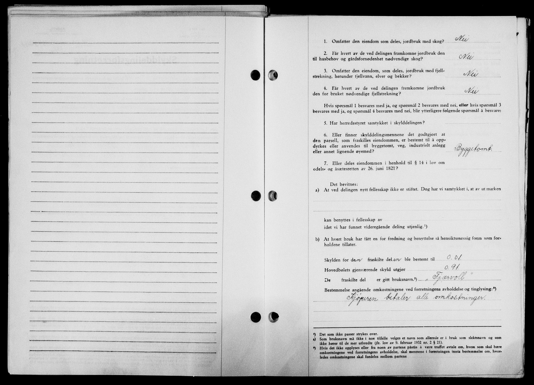 Lofoten sorenskriveri, SAT/A-0017/1/2/2C/L0018a: Pantebok nr. 18a, 1948-1948, Dagboknr: 1342/1948