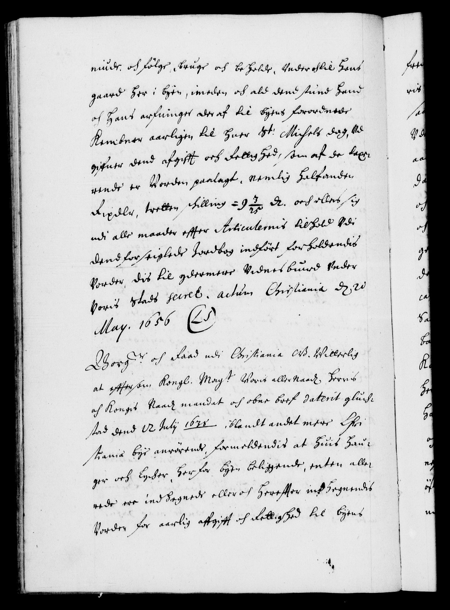 Danske Kanselli 1572-1799, AV/RA-EA-3023/F/Fc/Fca/Fcaa/L0010: Norske registre (mikrofilm), 1660-1670, s. 355b