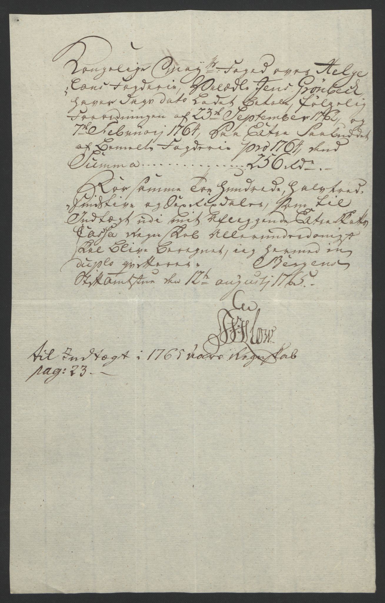 Rentekammeret inntil 1814, Reviderte regnskaper, Fogderegnskap, RA/EA-4092/R65/L4573: Ekstraskatten Helgeland, 1762-1772, s. 84