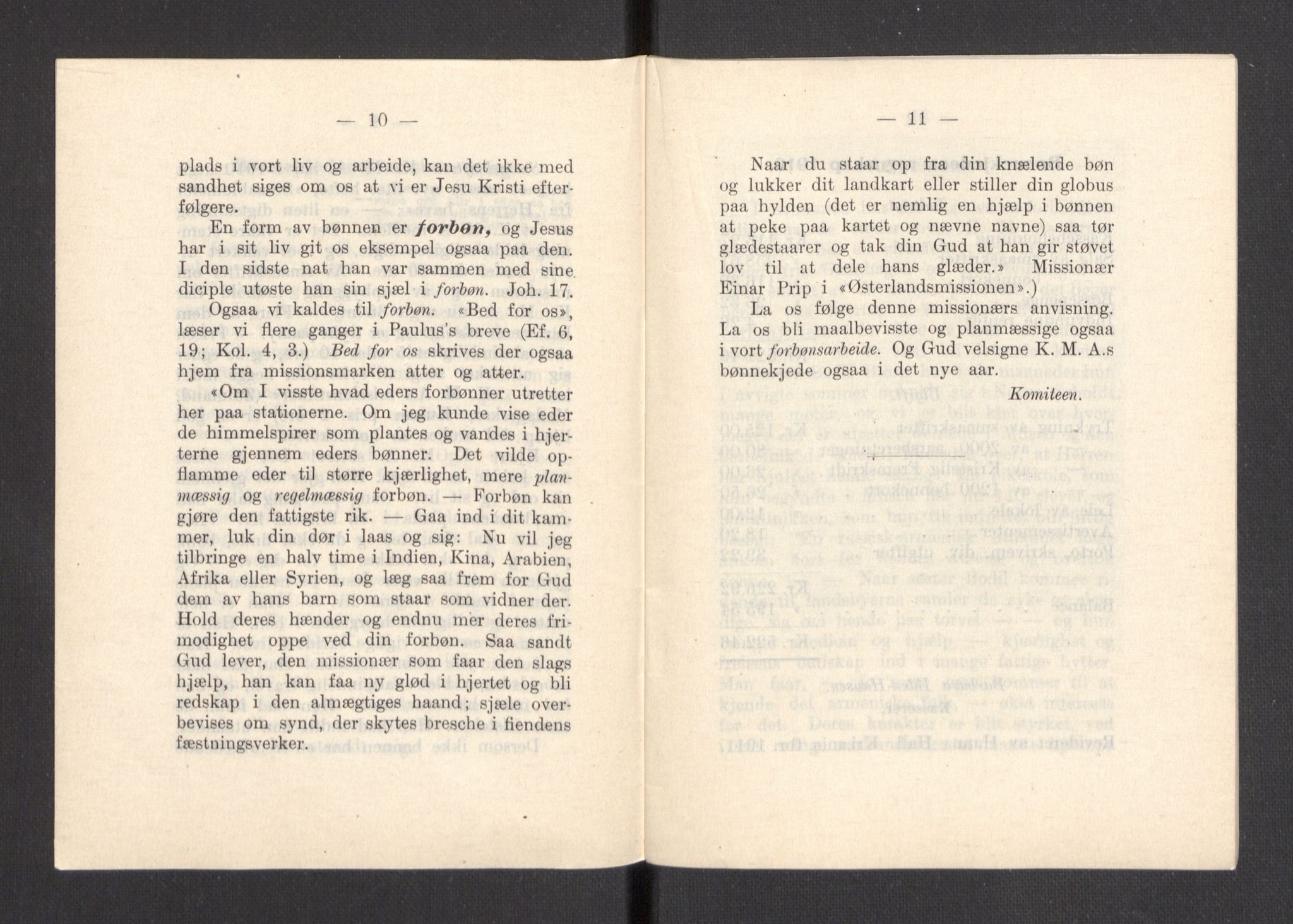 Kvinnelige Misjonsarbeidere, AV/RA-PA-0699/F/Fa/L0001/0007: -- / Årsmeldinger, trykte, 1906-1915