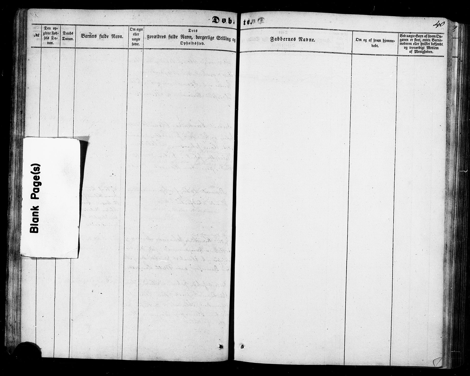 Ministerialprotokoller, klokkerbøker og fødselsregistre - Nordland, AV/SAT-A-1459/840/L0579: Ministerialbok nr. 840A01, 1863-1887, s. 40