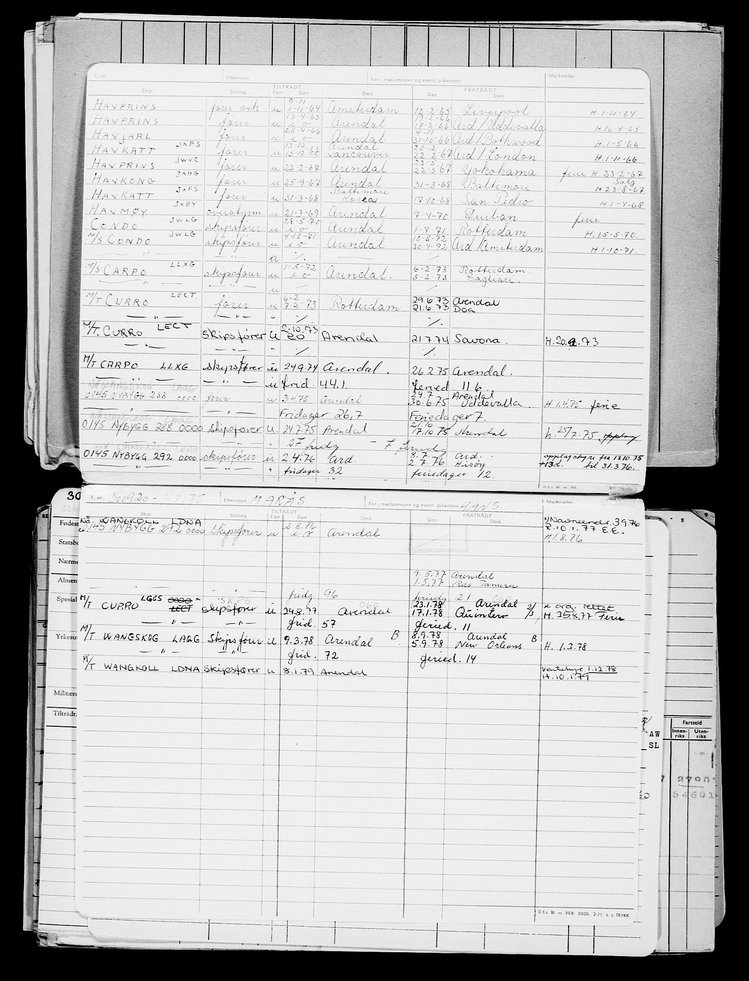Direktoratet for sjømenn, AV/RA-S-3545/G/Gb/L0185: Hovedkort, 1920, s. 844
