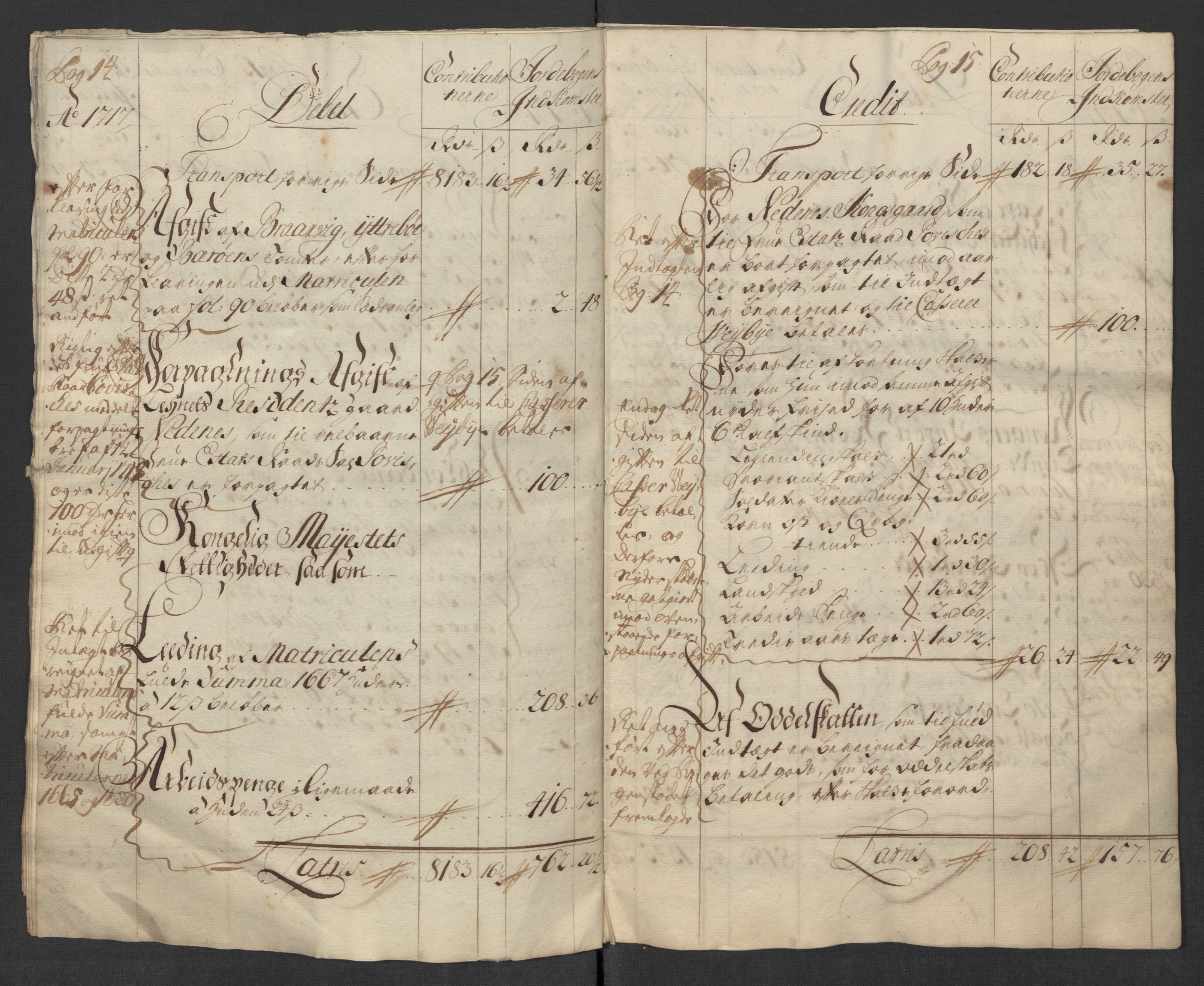 Rentekammeret inntil 1814, Reviderte regnskaper, Fogderegnskap, AV/RA-EA-4092/R39/L2326: Fogderegnskap Nedenes, 1717, s. 11