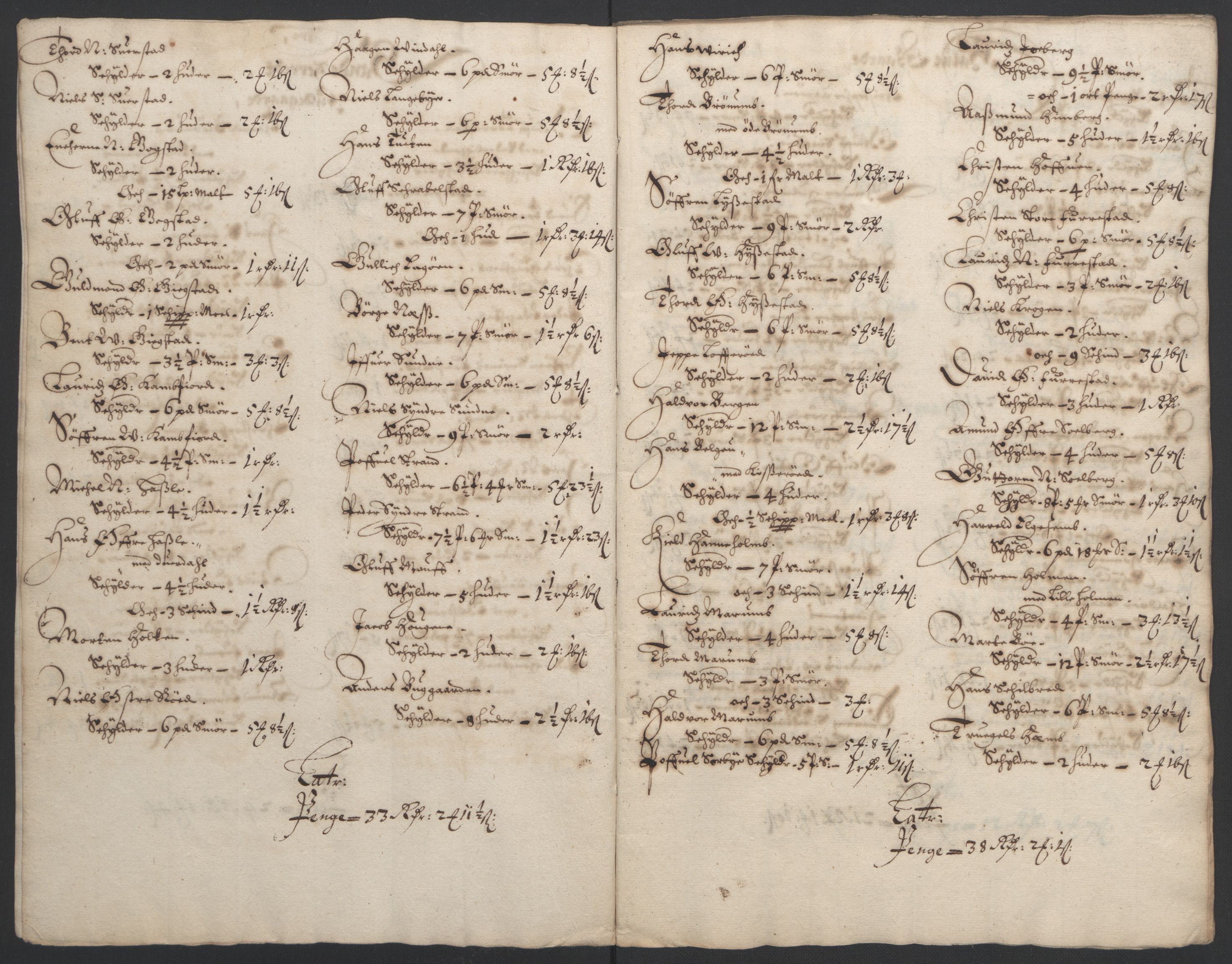 Rentekammeret inntil 1814, Reviderte regnskaper, Fogderegnskap, AV/RA-EA-4092/R33/L1965: Fogderegnskap Larvik grevskap, 1669-1670, s. 38