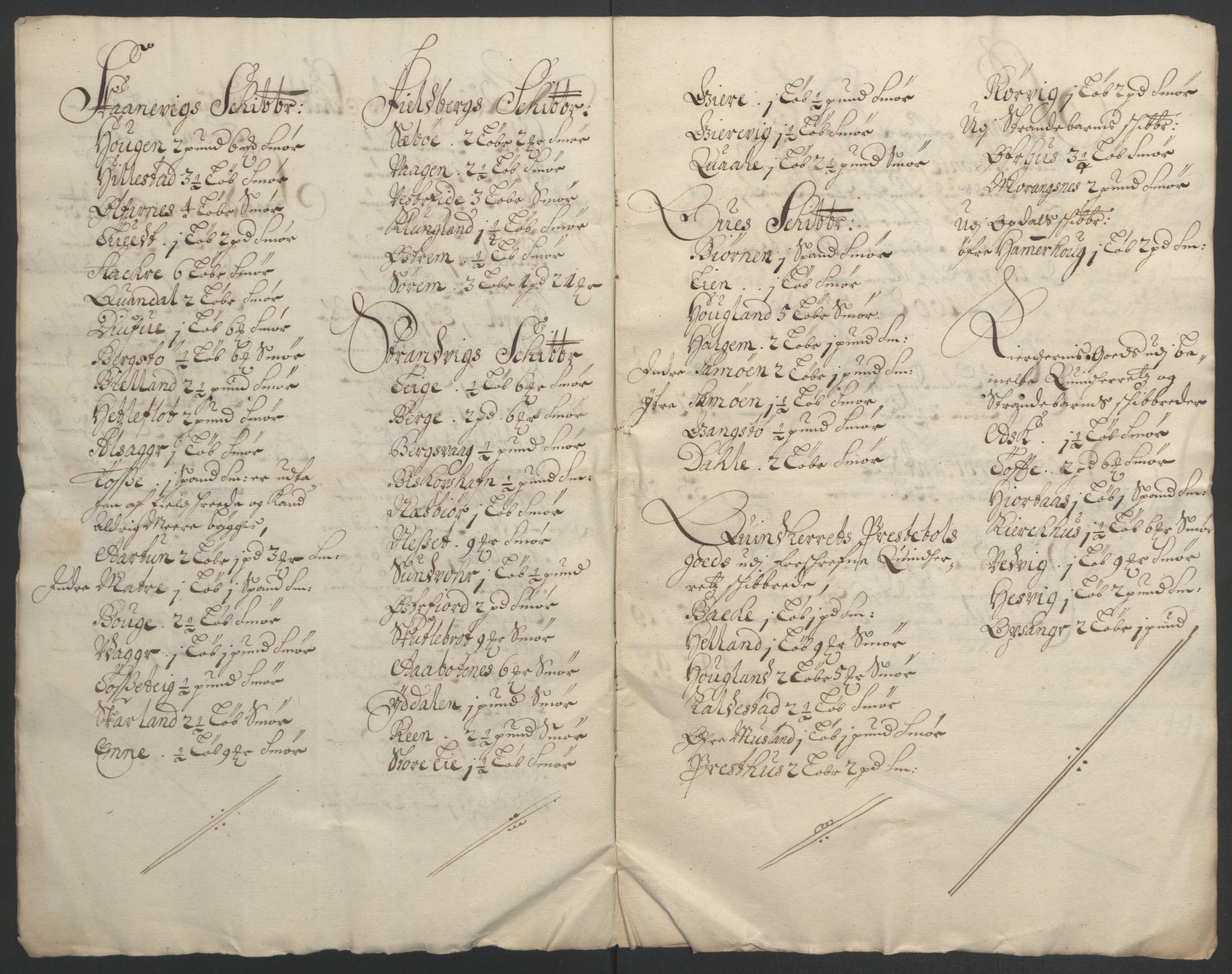 Rentekammeret inntil 1814, Reviderte regnskaper, Fogderegnskap, AV/RA-EA-4092/R49/L3138: Fogderegnskap Rosendal Baroni, 1691-1714, s. 21