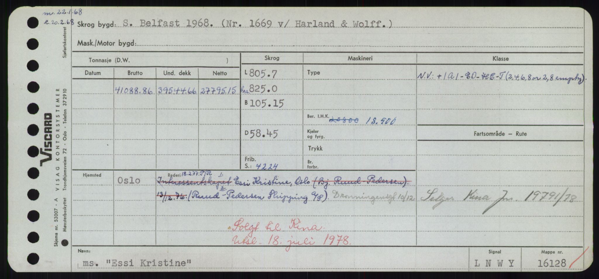 Sjøfartsdirektoratet med forløpere, Skipsmålingen, RA/S-1627/H/Hd/L0009: Fartøy, E, s. 585