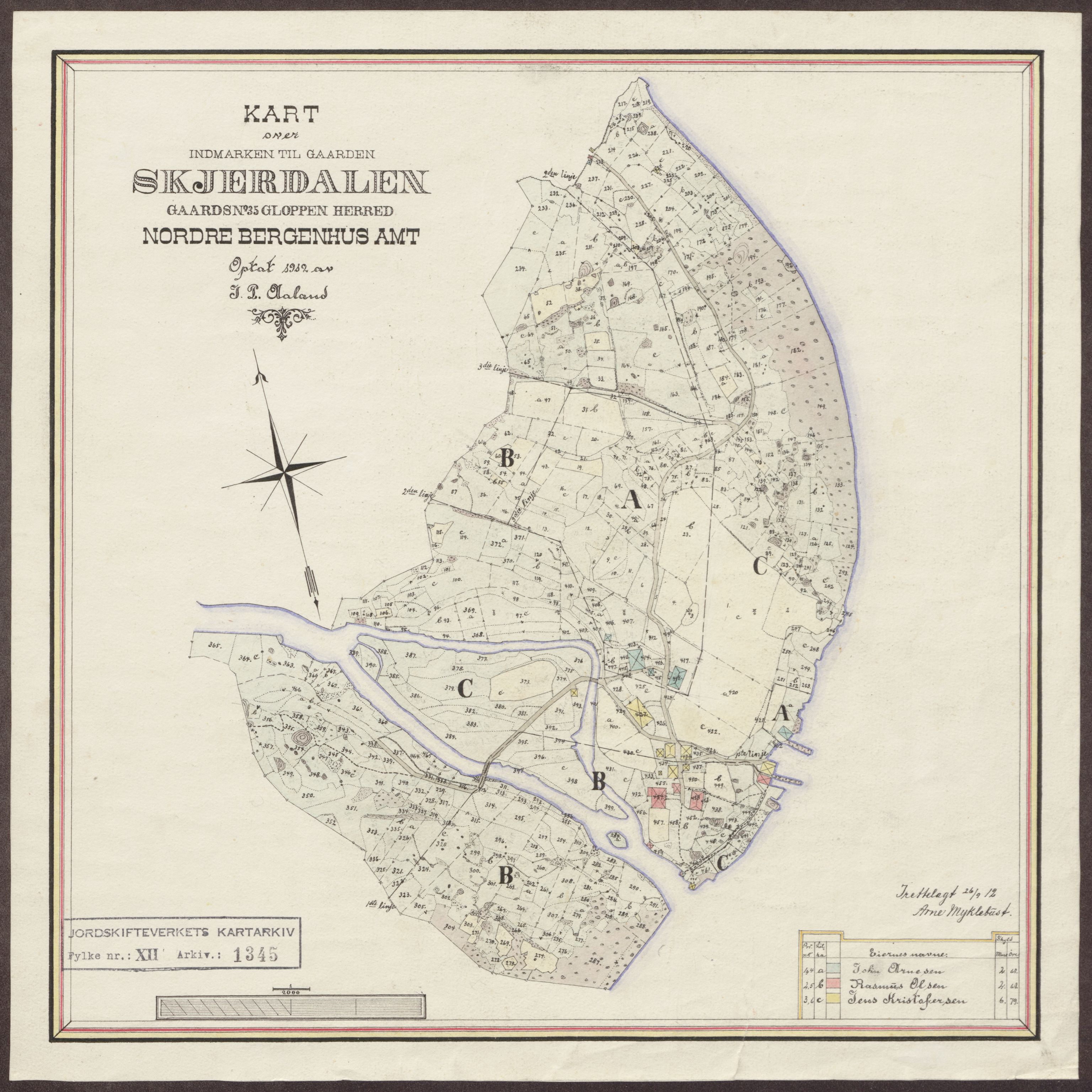 Jordskifteverkets kartarkiv, AV/RA-S-3929/T, 1859-1988, s. 1508