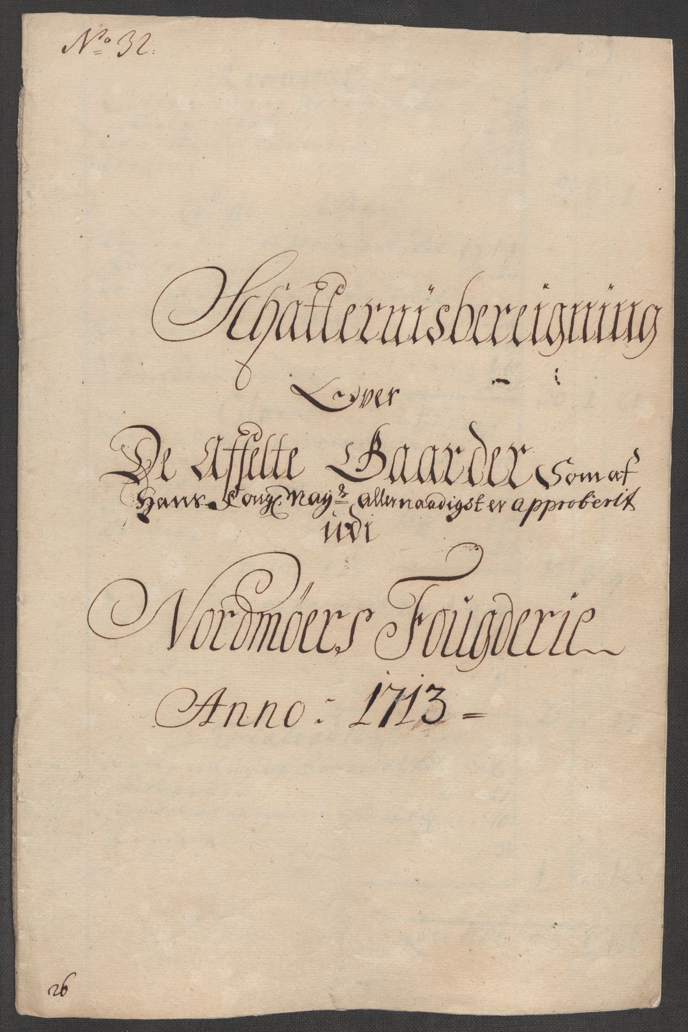 Rentekammeret inntil 1814, Reviderte regnskaper, Fogderegnskap, AV/RA-EA-4092/R56/L3747: Fogderegnskap Nordmøre, 1713, s. 192