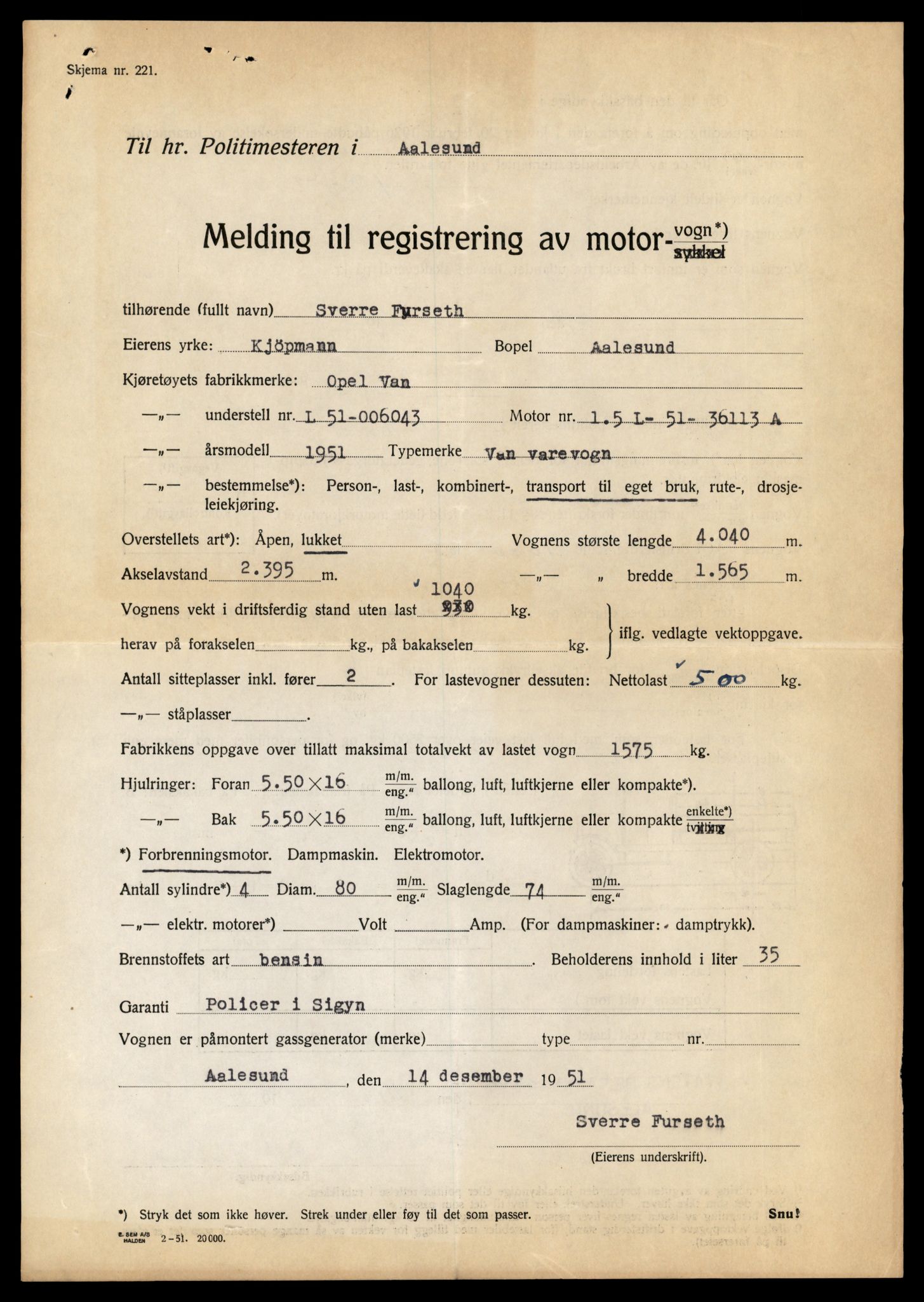 Møre og Romsdal vegkontor - Ålesund trafikkstasjon, SAT/A-4099/F/Fe/L0046: Registreringskort for kjøretøy T 14445 - T 14579, 1927-1998