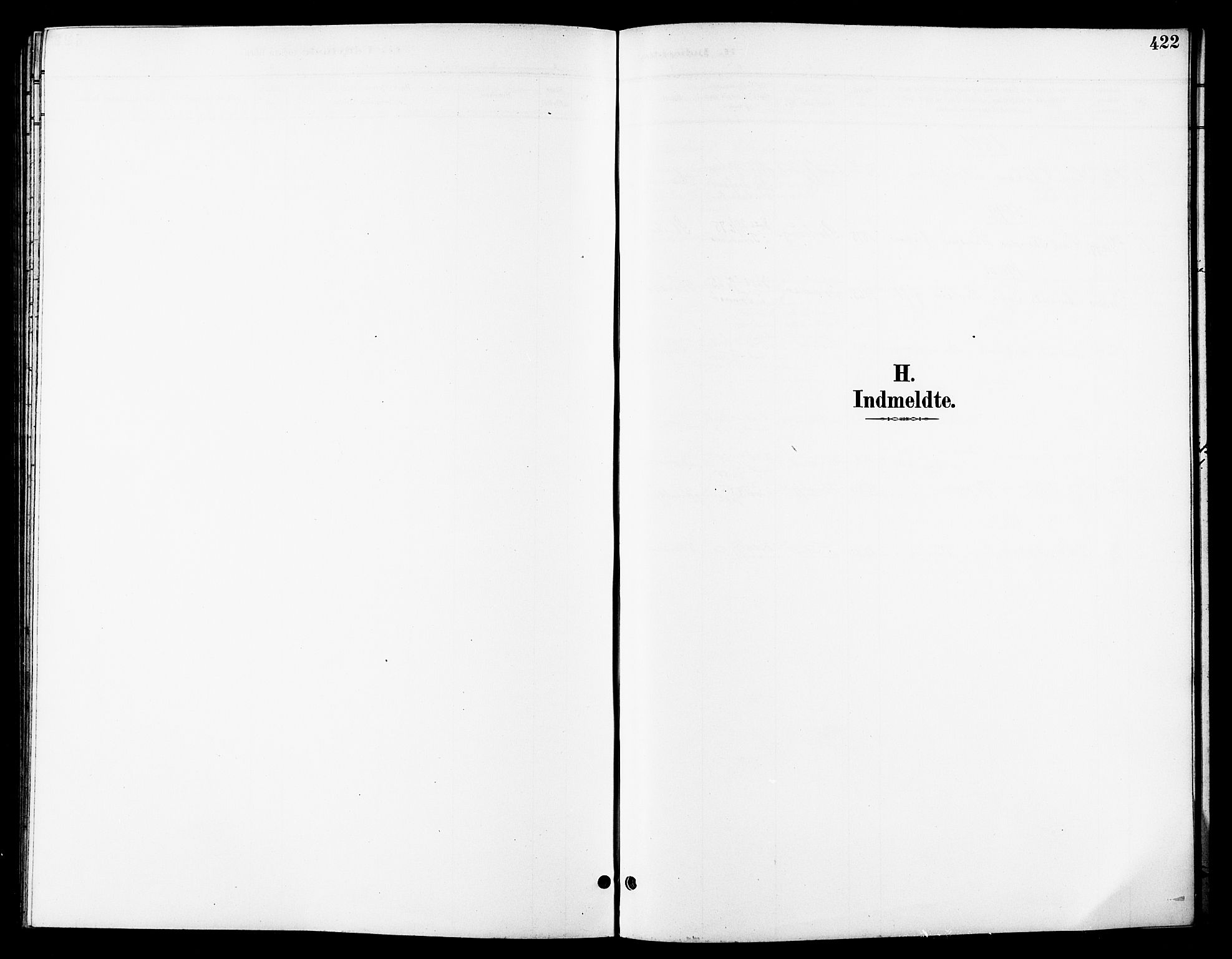 Trondenes sokneprestkontor, SATØ/S-1319/H/Hb/L0011klokker: Klokkerbok nr. 11, 1891-1906, s. 422