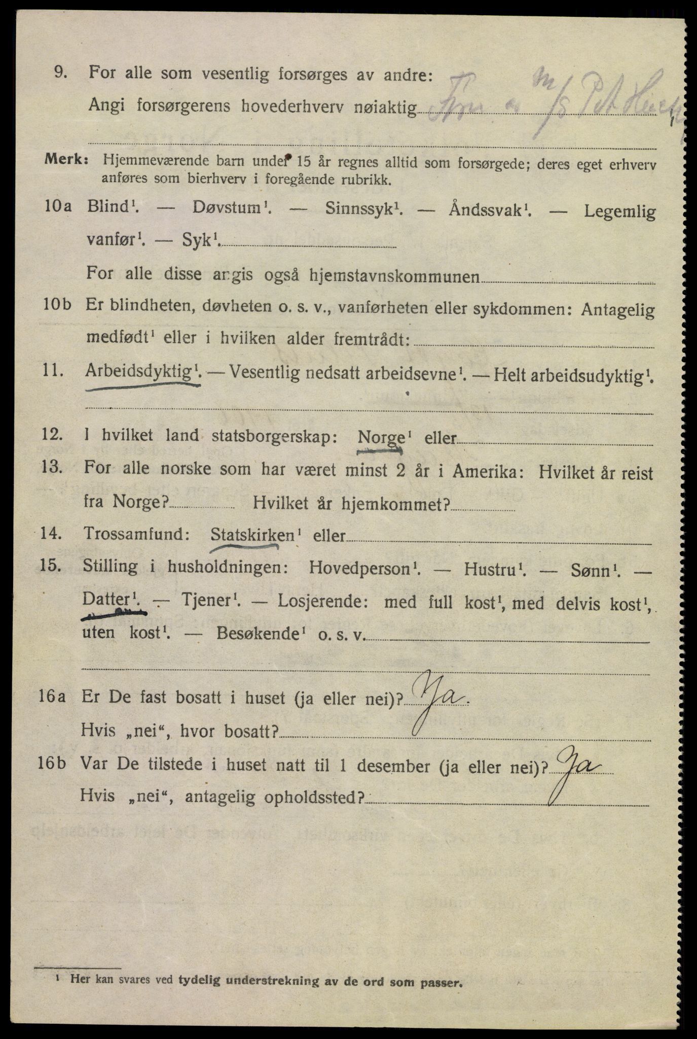 SAKO, Folketelling 1920 for 0801 Kragerø kjøpstad, 1920, s. 5722