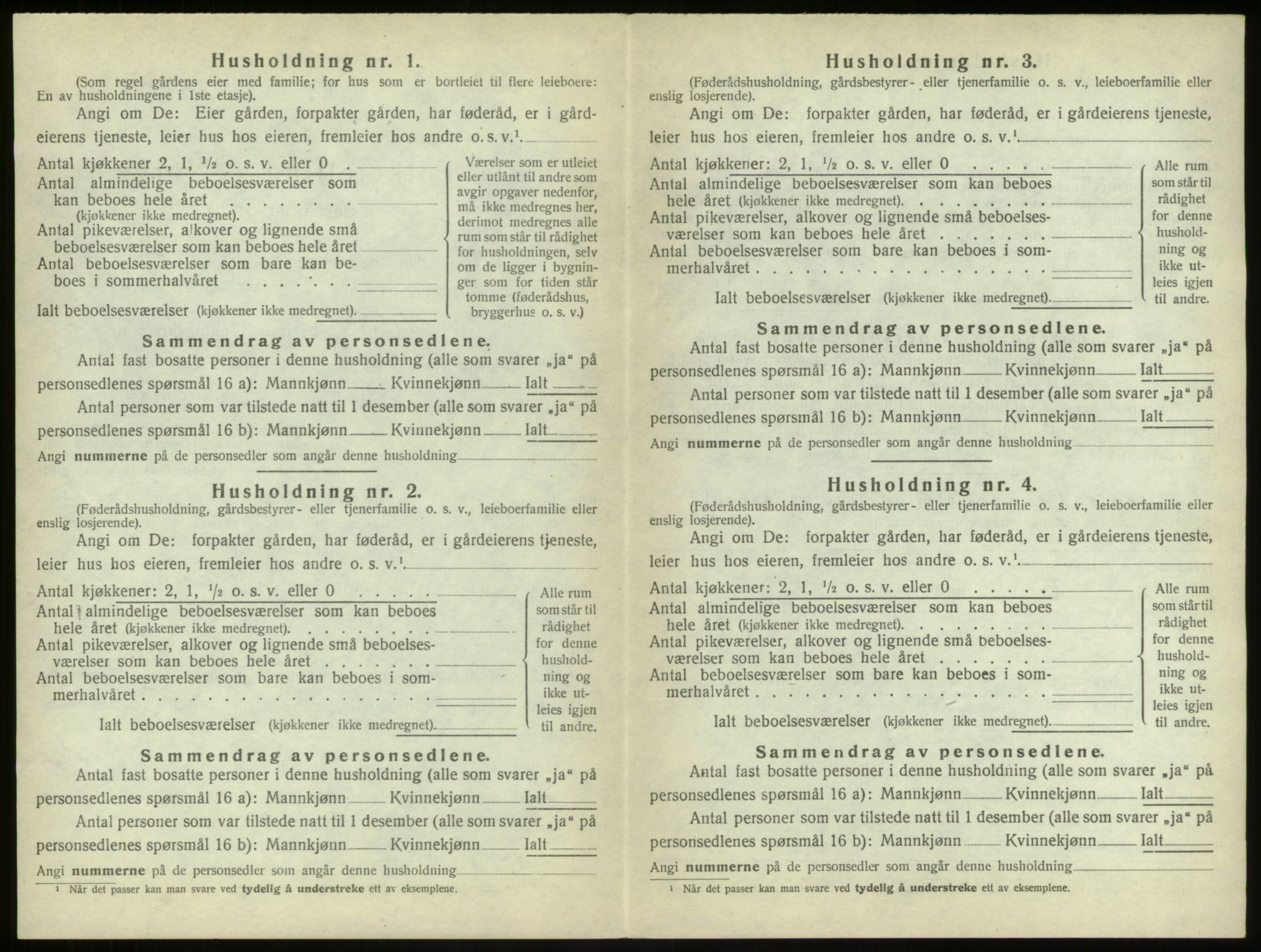 SAB, Folketelling 1920 for 1233 Ulvik herred, 1920, s. 46