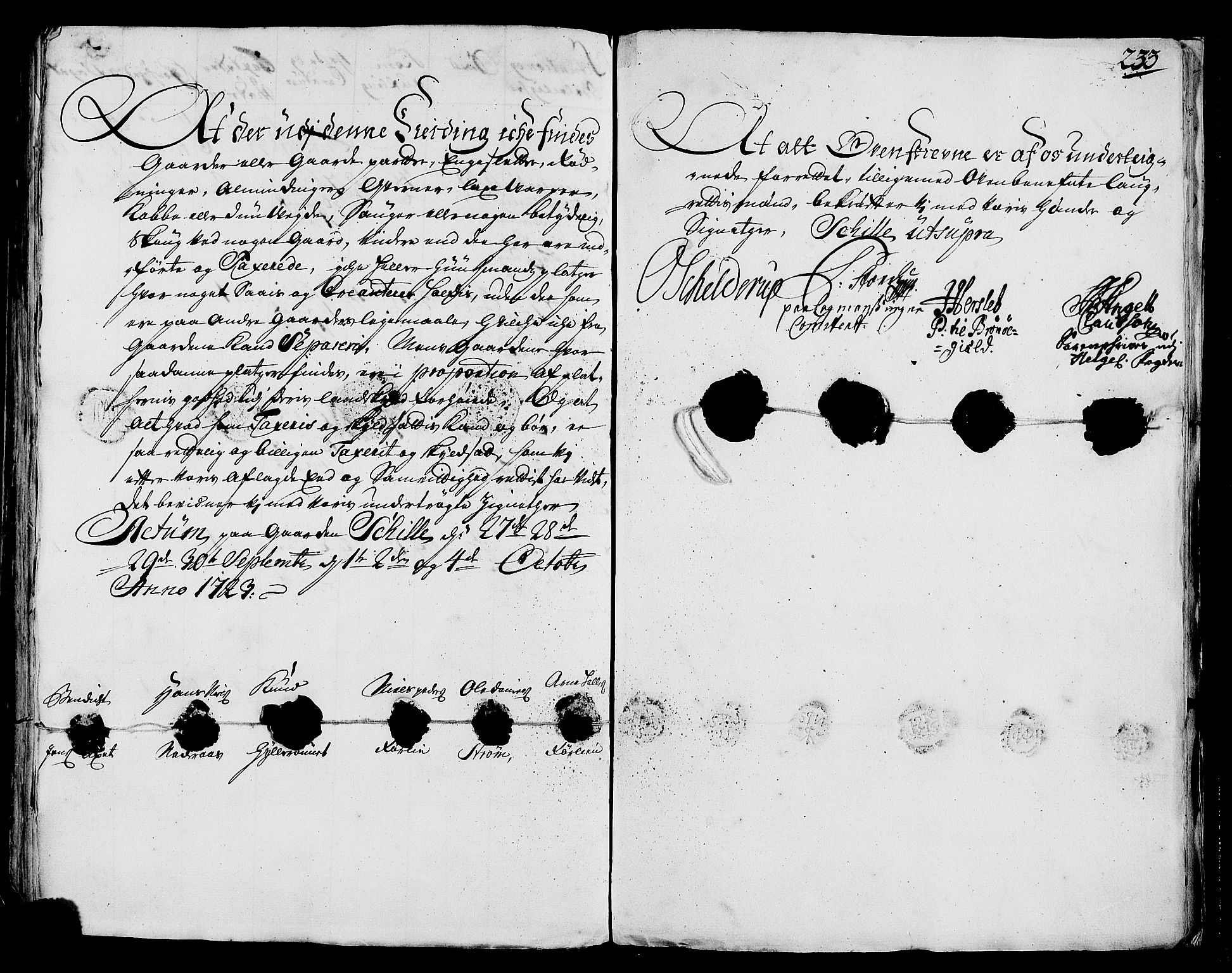 Rentekammeret inntil 1814, Realistisk ordnet avdeling, RA/EA-4070/N/Nb/Nbf/L0170: Helgeland eksaminasjonsprotokoll, 1723, s. 232