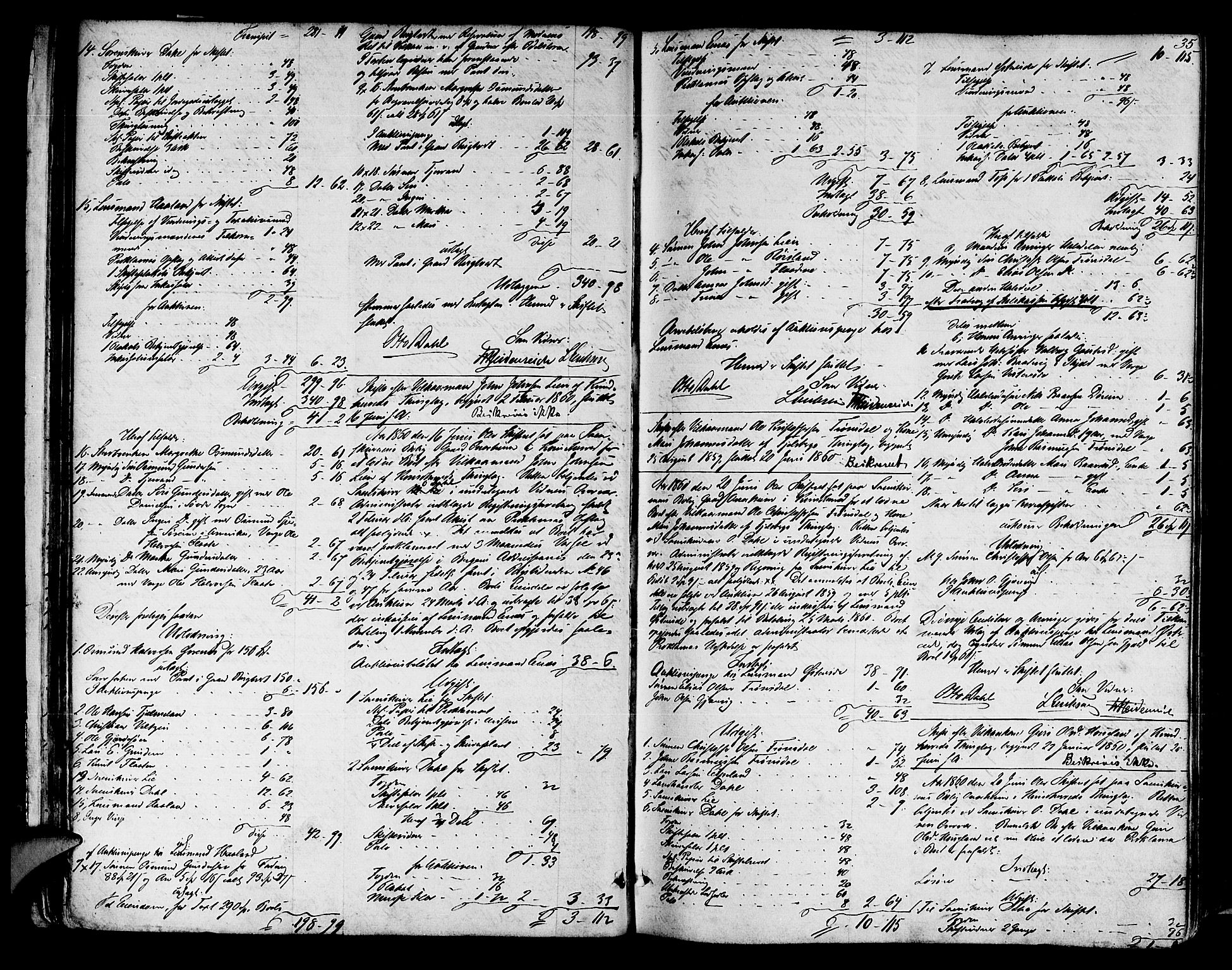 Sunnhordland sorenskrivar, AV/SAB-A-2401/1/H/Ha/Hae/L0005: Skifteprotokollar. Skånevik, Etne, Fjelberg og Kvinnherad. Register i protokoll, 1859-1872, s. 34b-35a