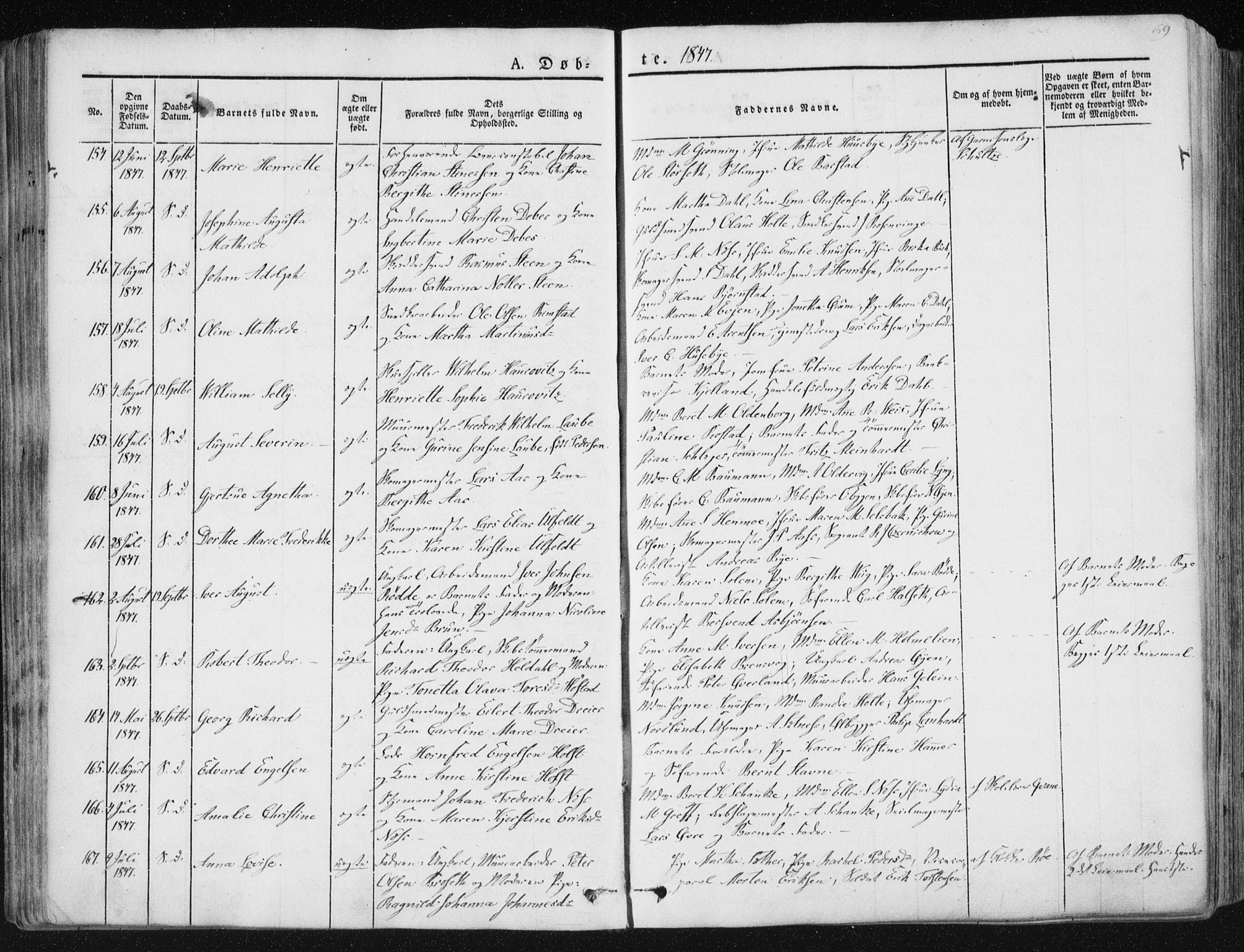 Ministerialprotokoller, klokkerbøker og fødselsregistre - Sør-Trøndelag, AV/SAT-A-1456/602/L0110: Ministerialbok nr. 602A08, 1840-1854, s. 69