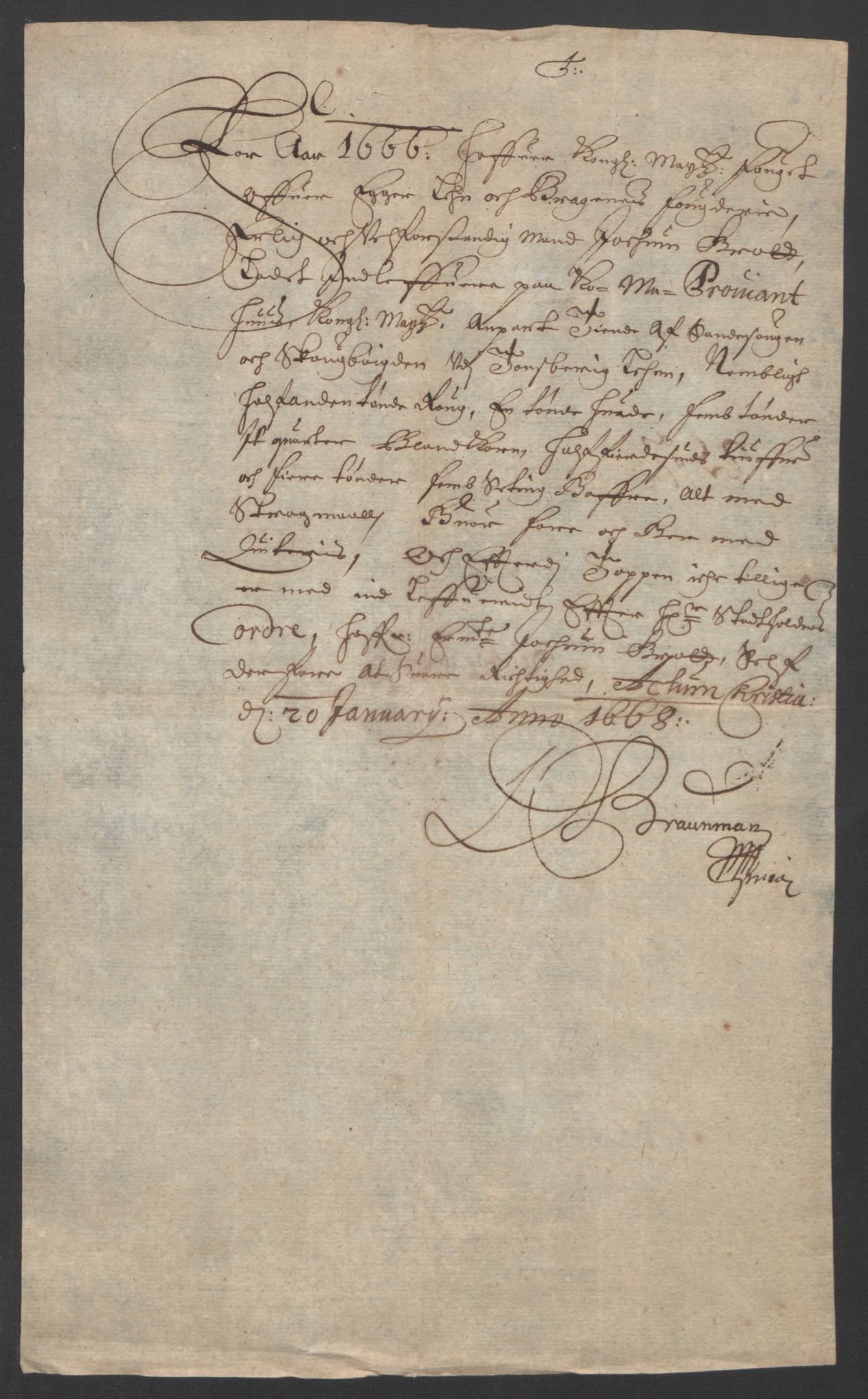 Rentekammeret inntil 1814, Reviderte regnskaper, Stiftamtstueregnskaper, Landkommissariatet på Akershus og Akershus stiftamt, AV/RA-EA-5869/R/Rb/L0041: Akershus stiftamt, 1666