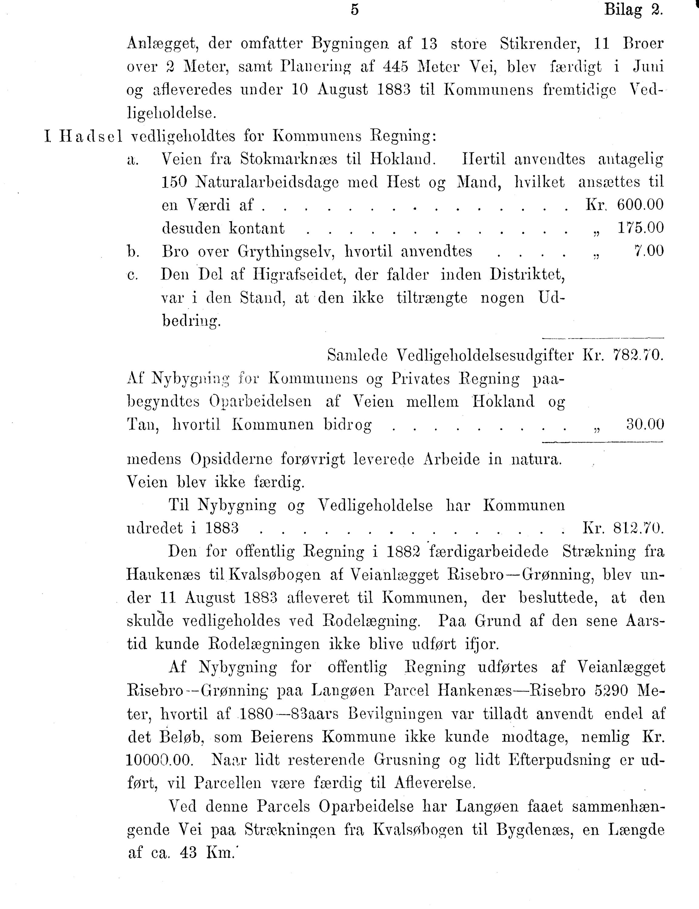 Nordland Fylkeskommune. Fylkestinget, AIN/NFK-17/176/A/Ac/L0014: Fylkestingsforhandlinger 1881-1885, 1881-1885