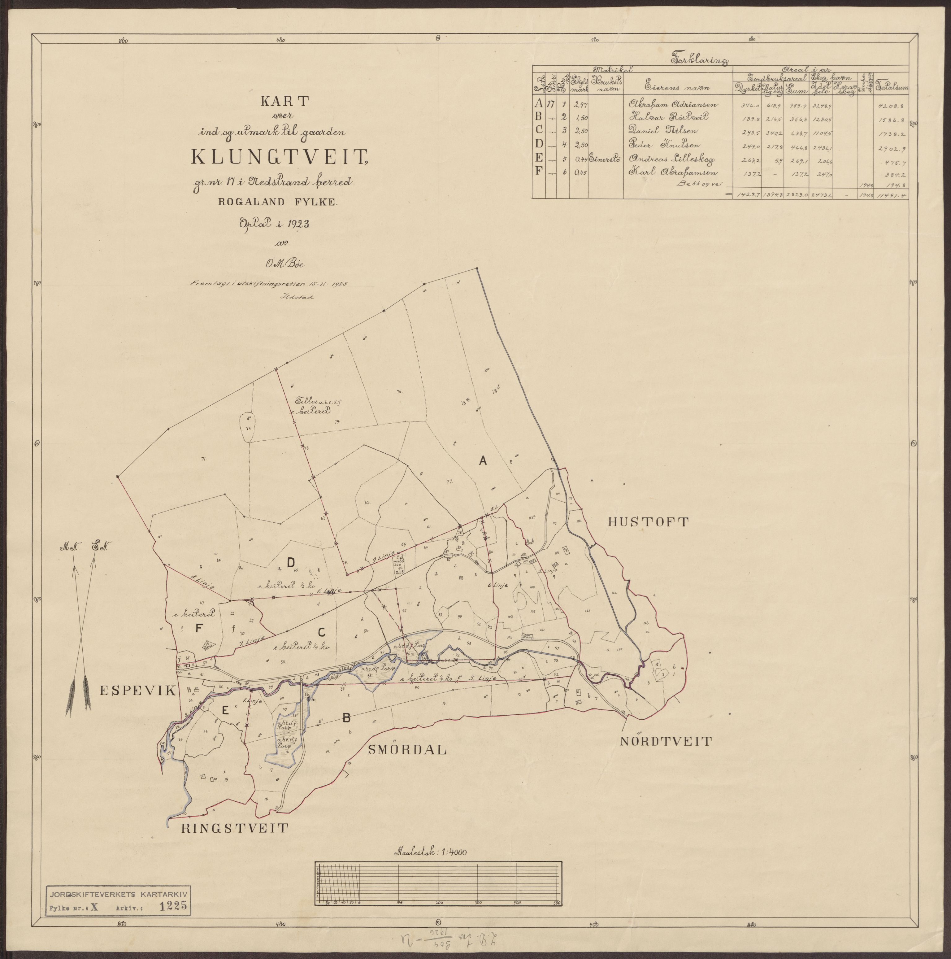 Jordskifteverkets kartarkiv, AV/RA-S-3929/T, 1859-1988, s. 1505